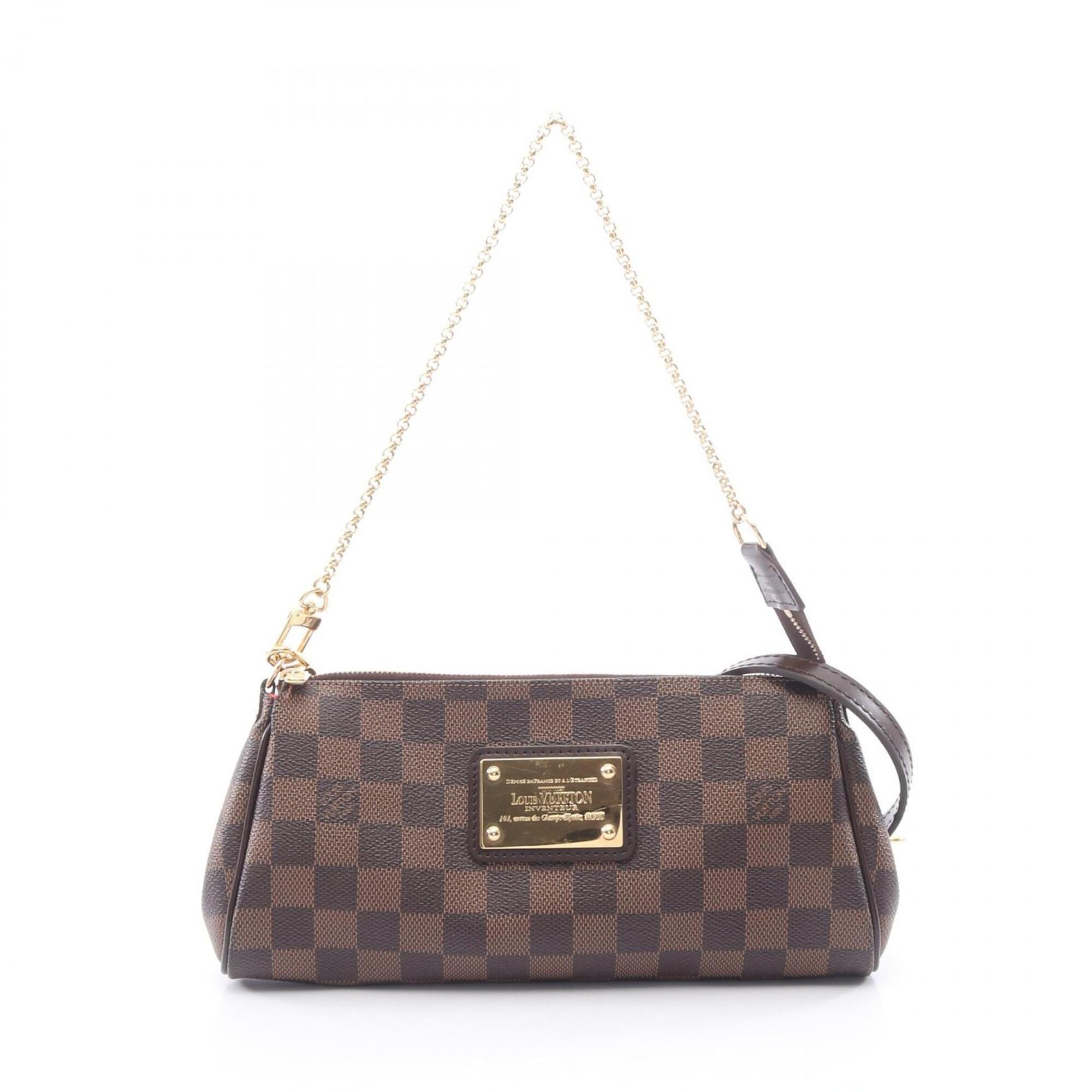 Louis Vuitton Brown Coated Canvas Leather Handbag (Pre-Owned)