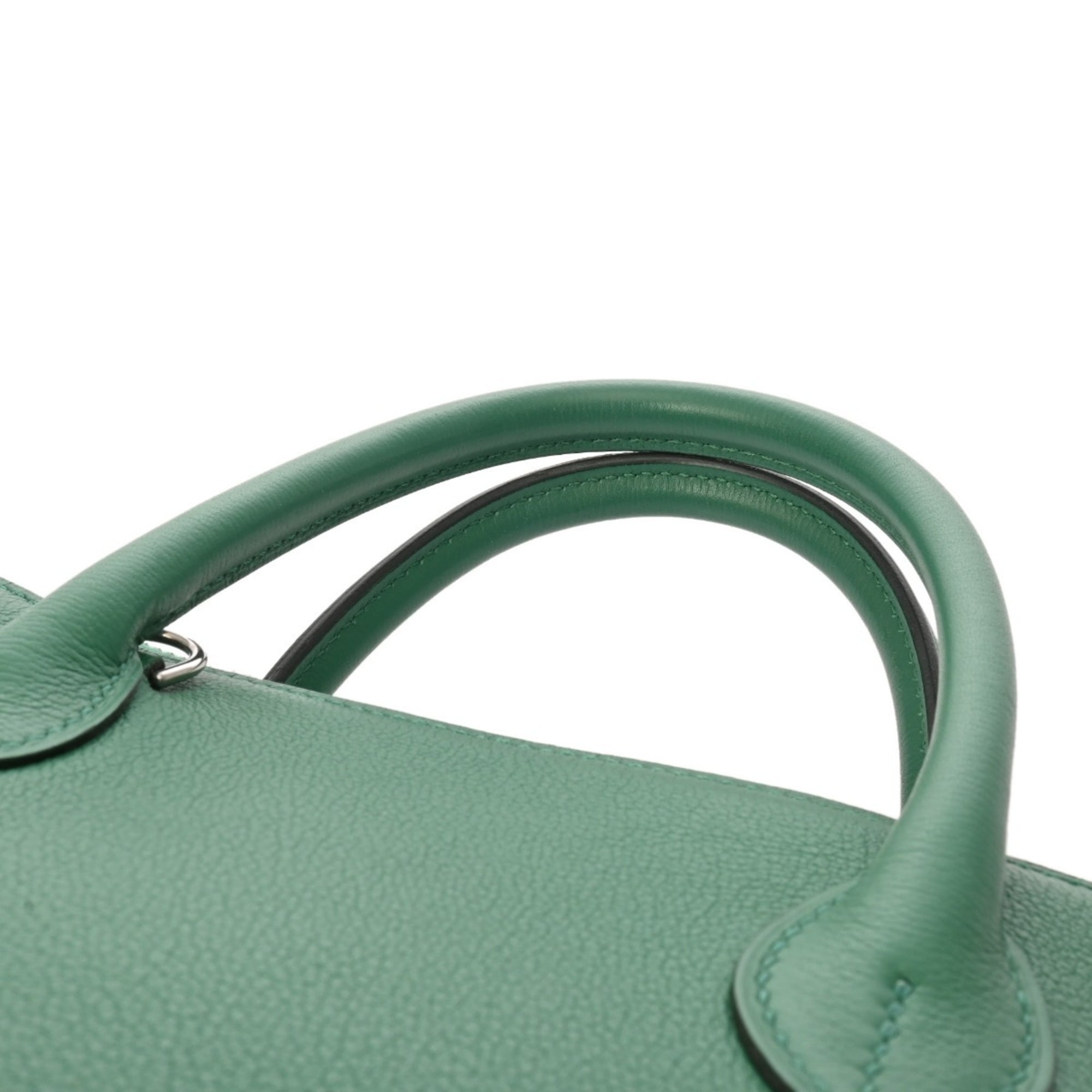 Hermes Silver Handbag (Pre-Owned)