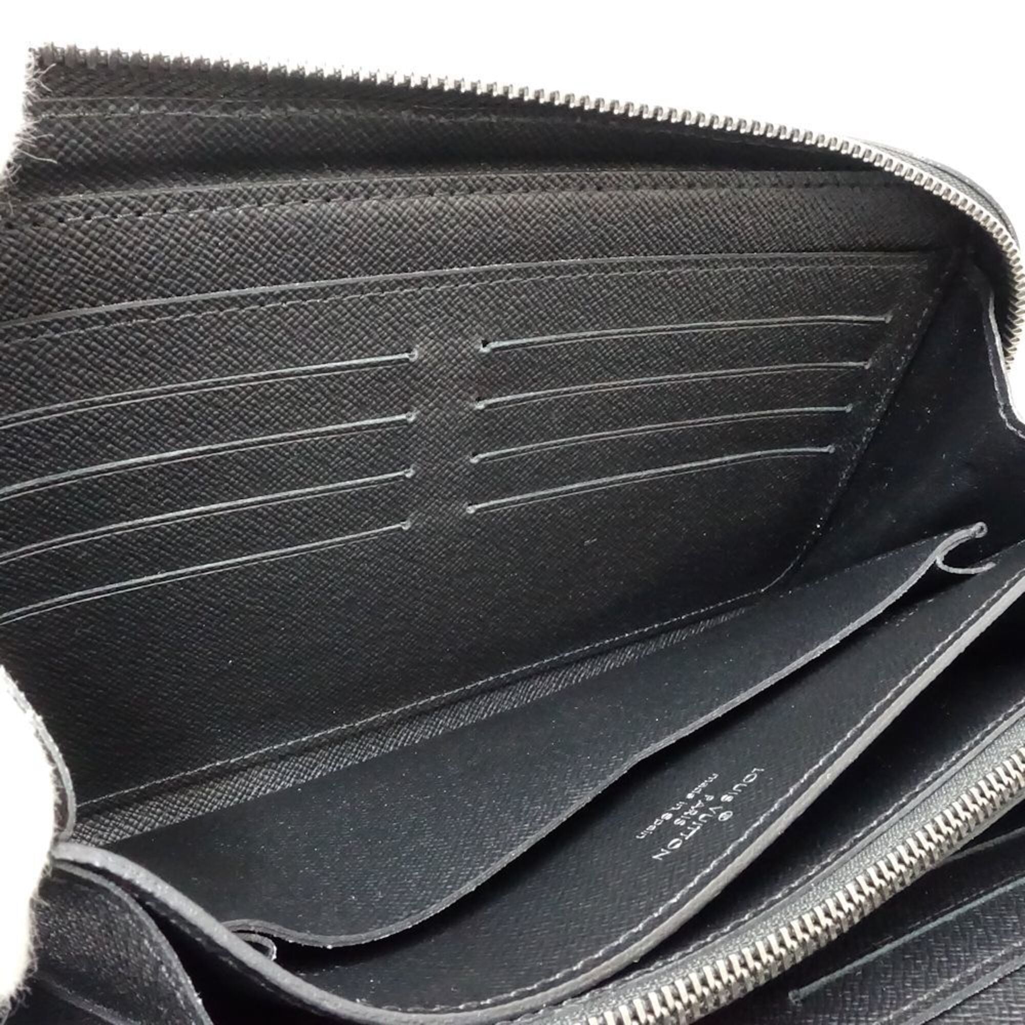 Louis Vuitton Black Monogram Eclipse Long Wallet (Bi-Fold) (Pre-Owned)