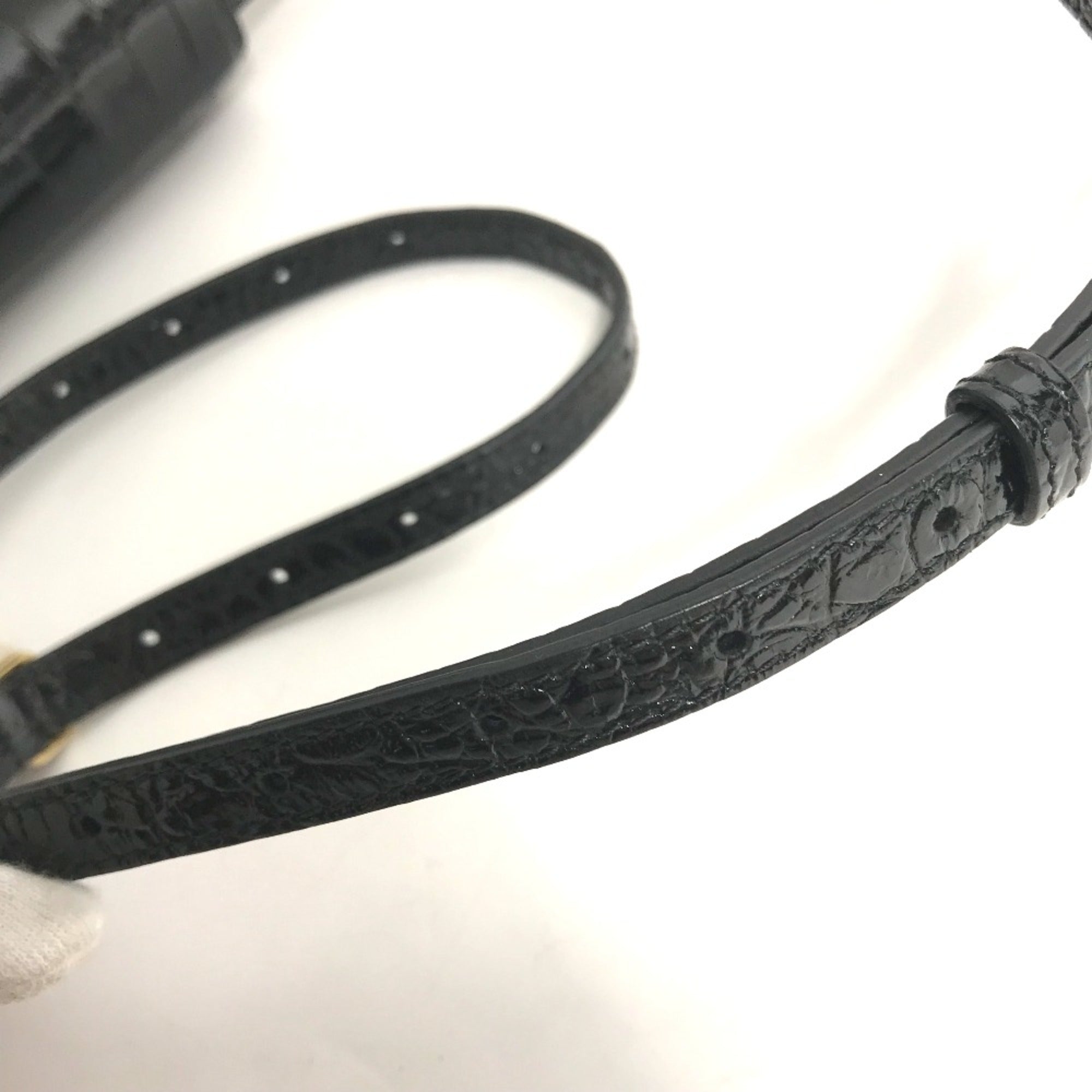 Balenciaga Black Leather Shoulder Bag (Pre-Owned)