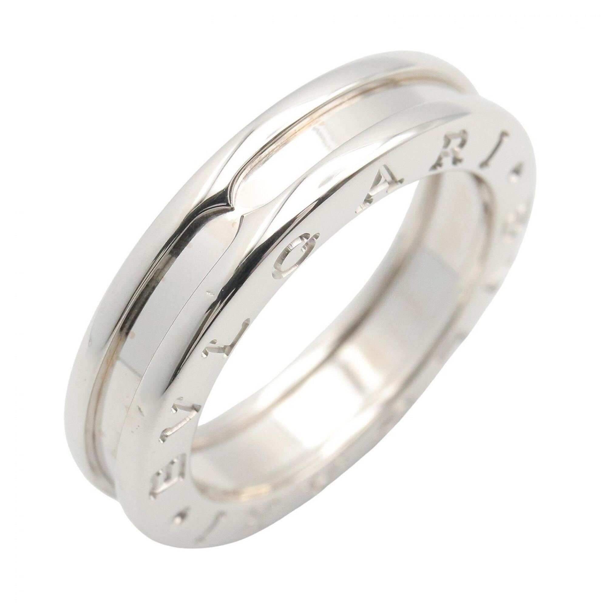 Bvlgari Silver White Gold (18K) Band Ring (Pre-Owned)