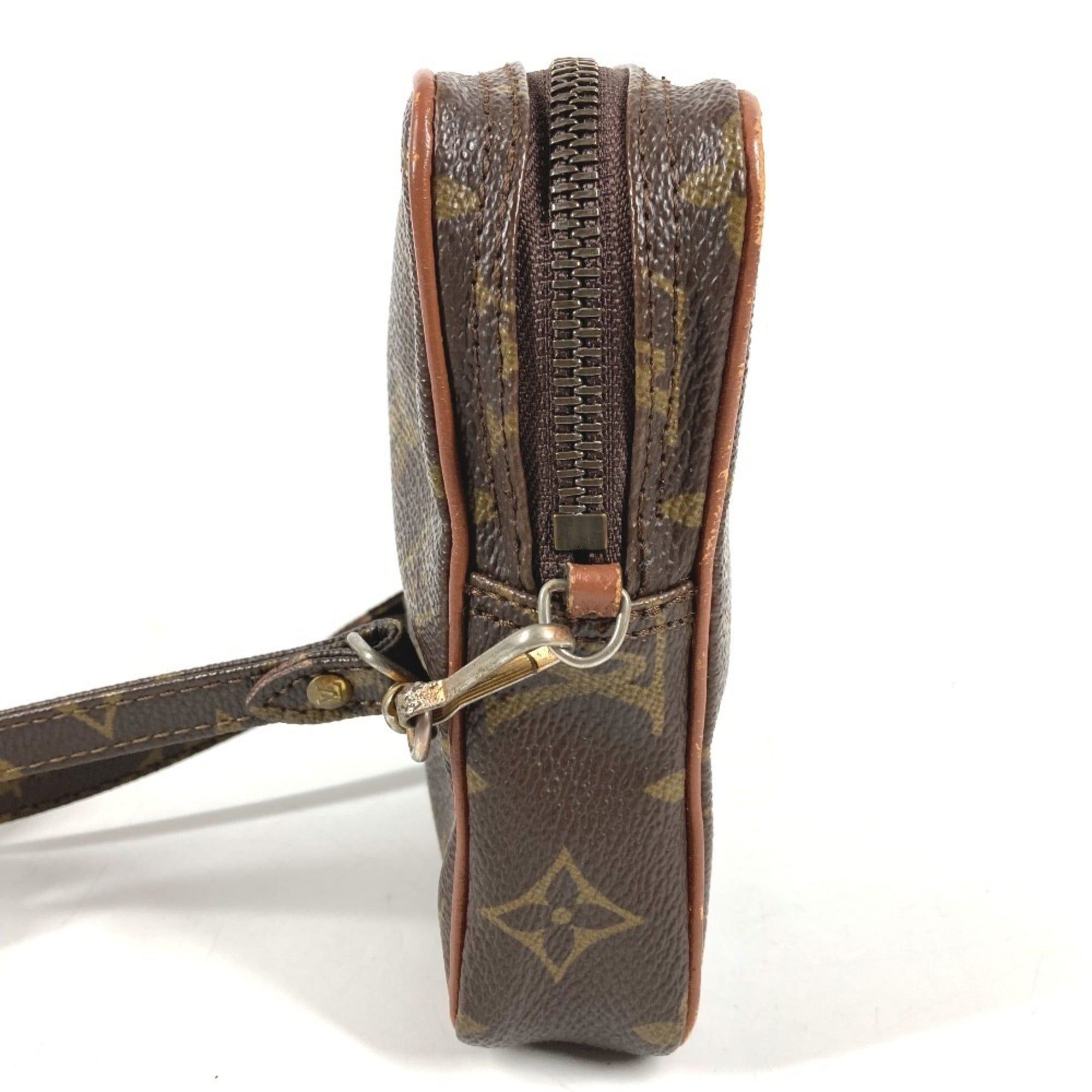 Louis Vuitton Brown Galle Monogram Pochette Shoulder Bag (Pre-Owned)