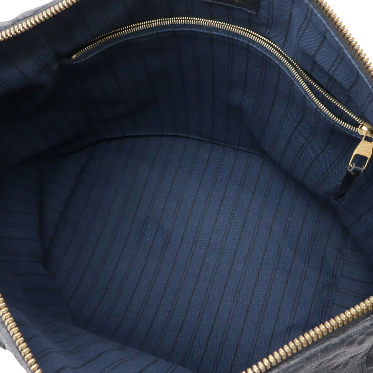 Louis Vuitton Infini Navy Monogram Empreinte Shoulder Bag Tote Bag (Pre-Owned)