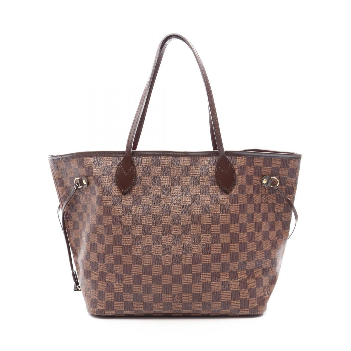 Louis Vuitton Brown Ebene Damier Canvas Coated Canvas Leather Handbag Tote Bag (Pre-Owned)