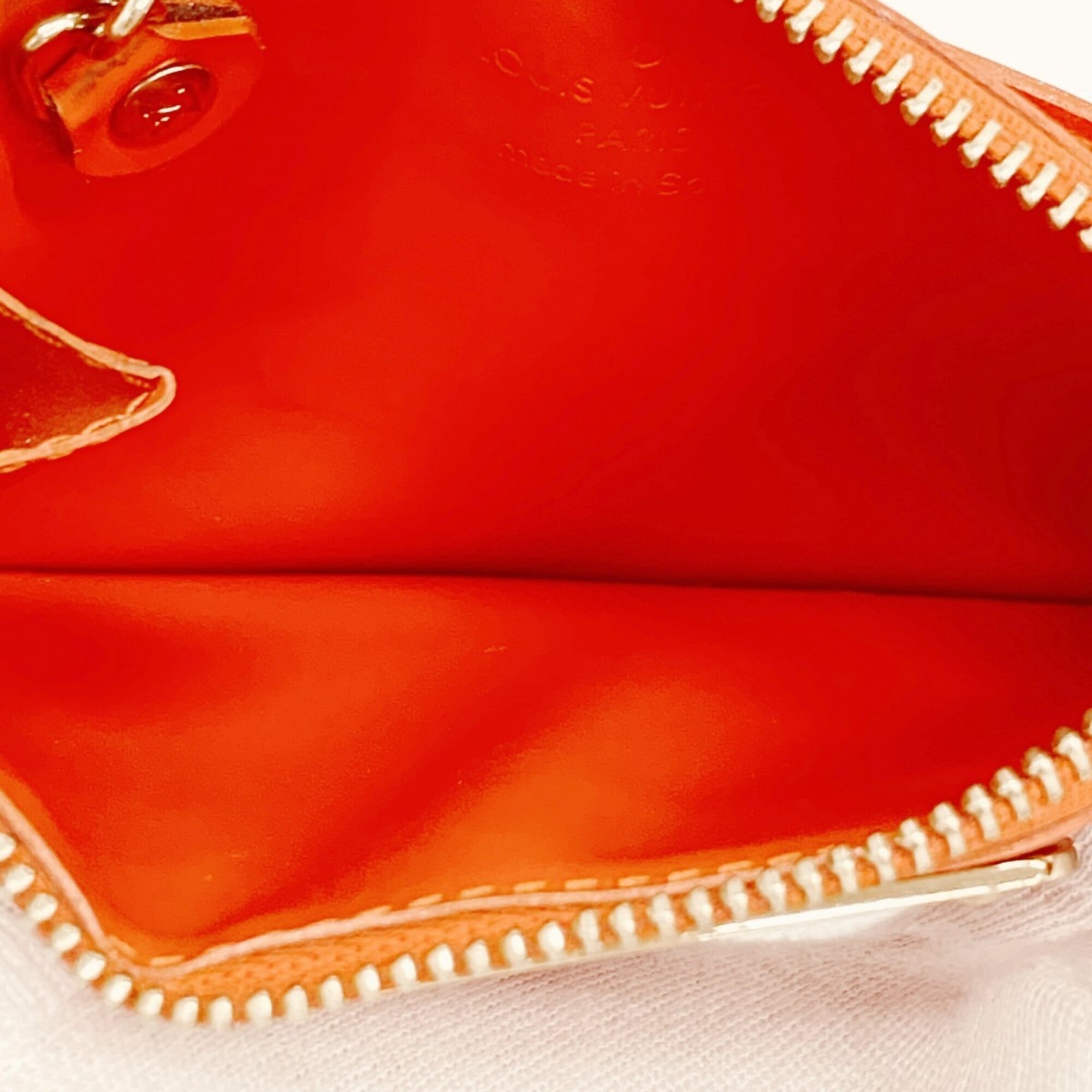 Louis Vuitton Orange Sunset Coin Purse/Coin Case (Pre-Owned)