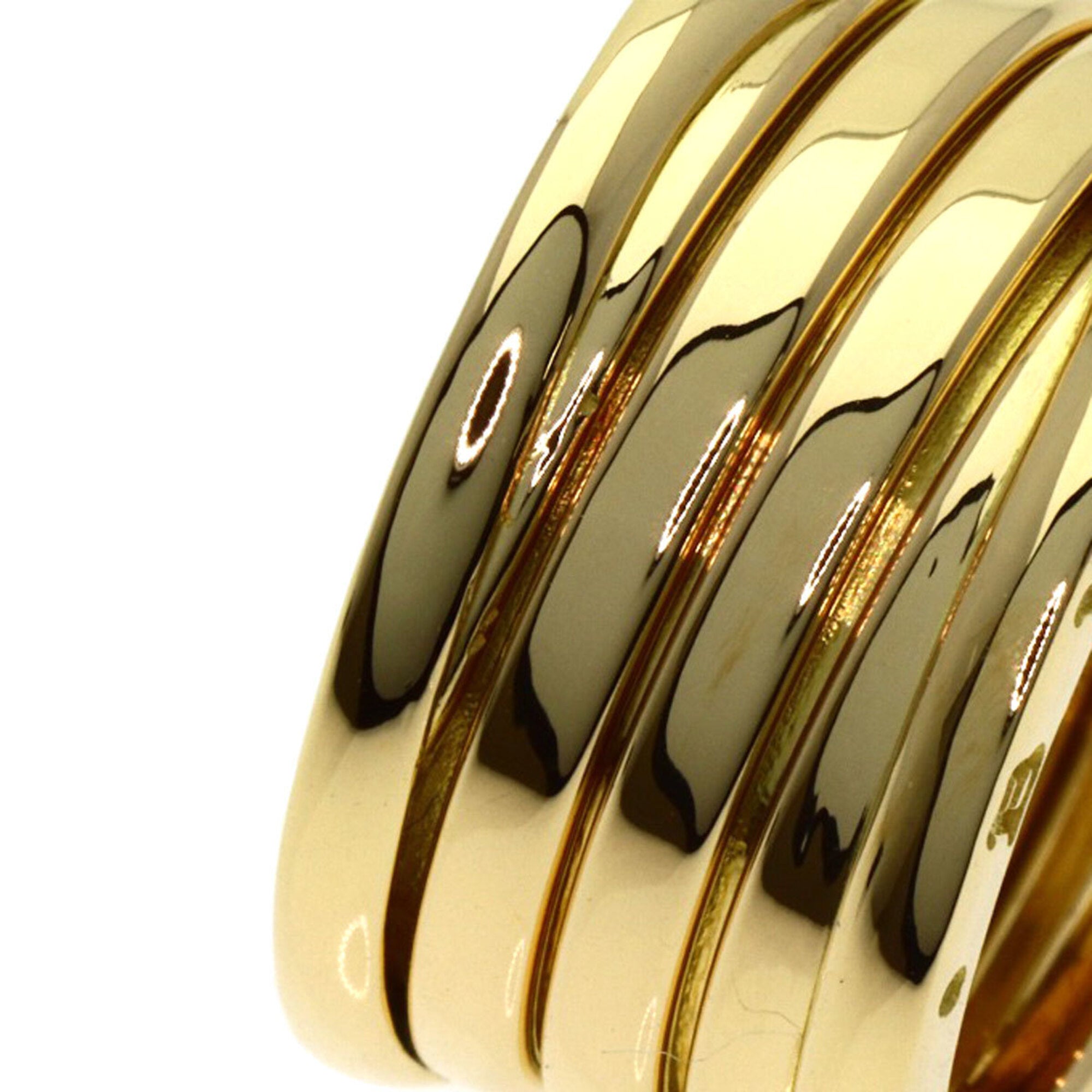 Bvlgari Yellow Gold Yellow Gold (18K) Band Ring (Pre-Owned)