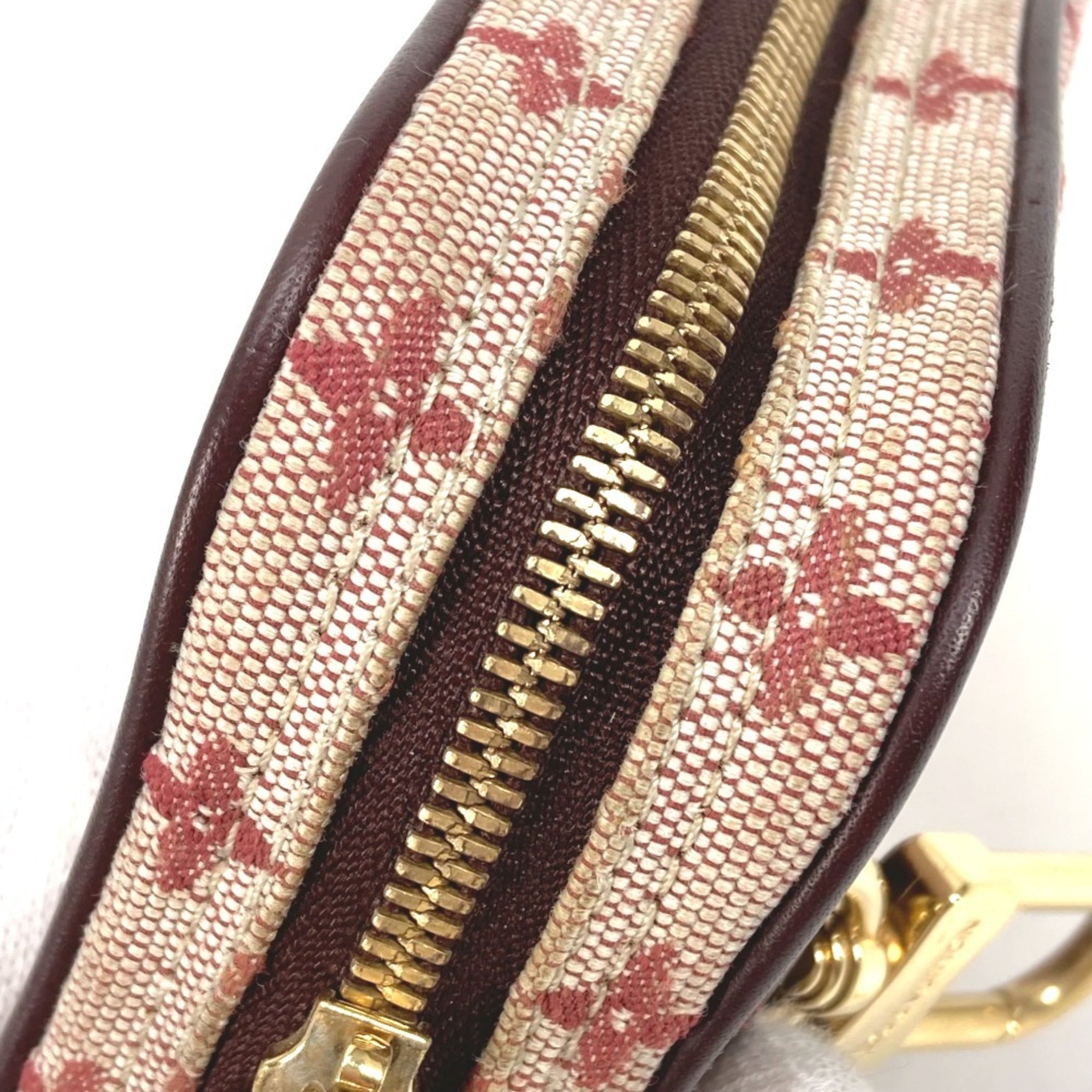 Louis Vuitton Monogram Mini Cherry Red Color Monogram Mini Pouch (Pre-Owned)