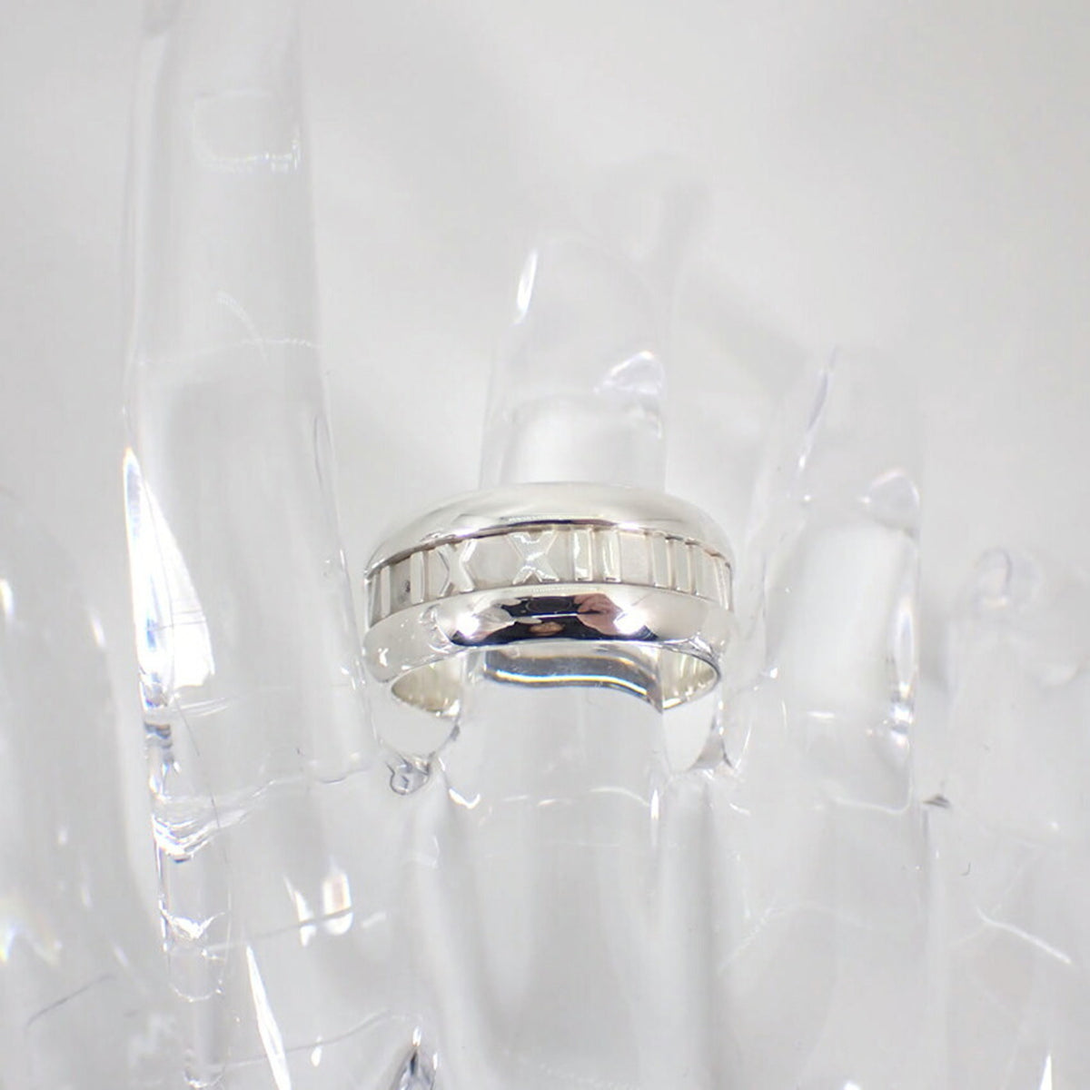 Tiffany Sterling Silver 925 Band Ring (Pre-Owned)