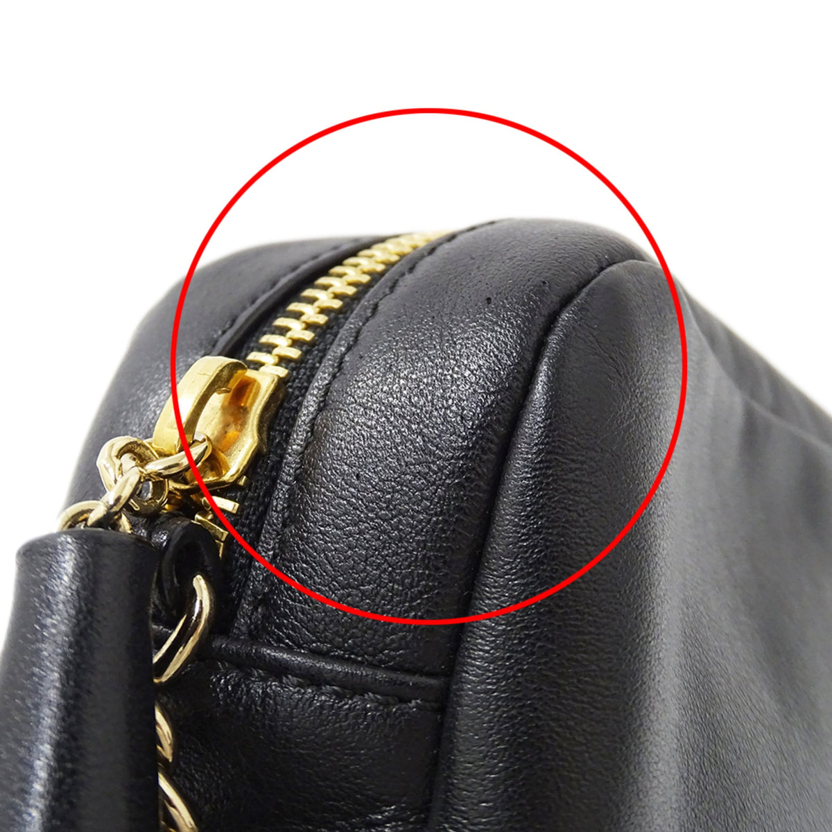 Jimmy Choo Black Leather Handbag Shoulder Bag (Pre-Owned)