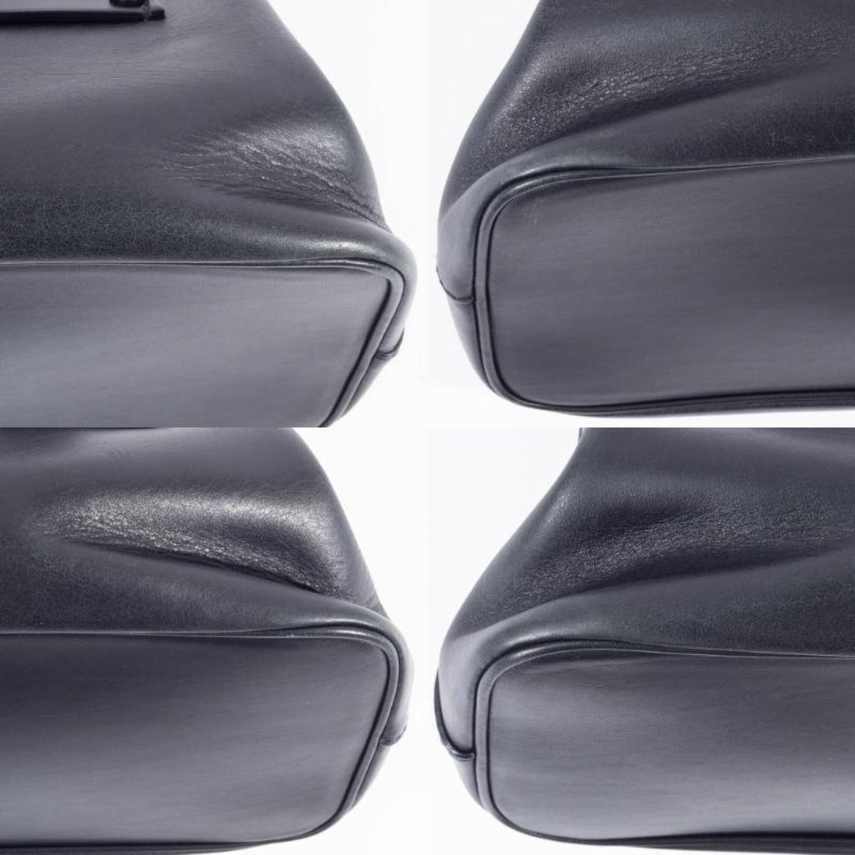Gucci Black Leather Handbag (Pre-Owned)