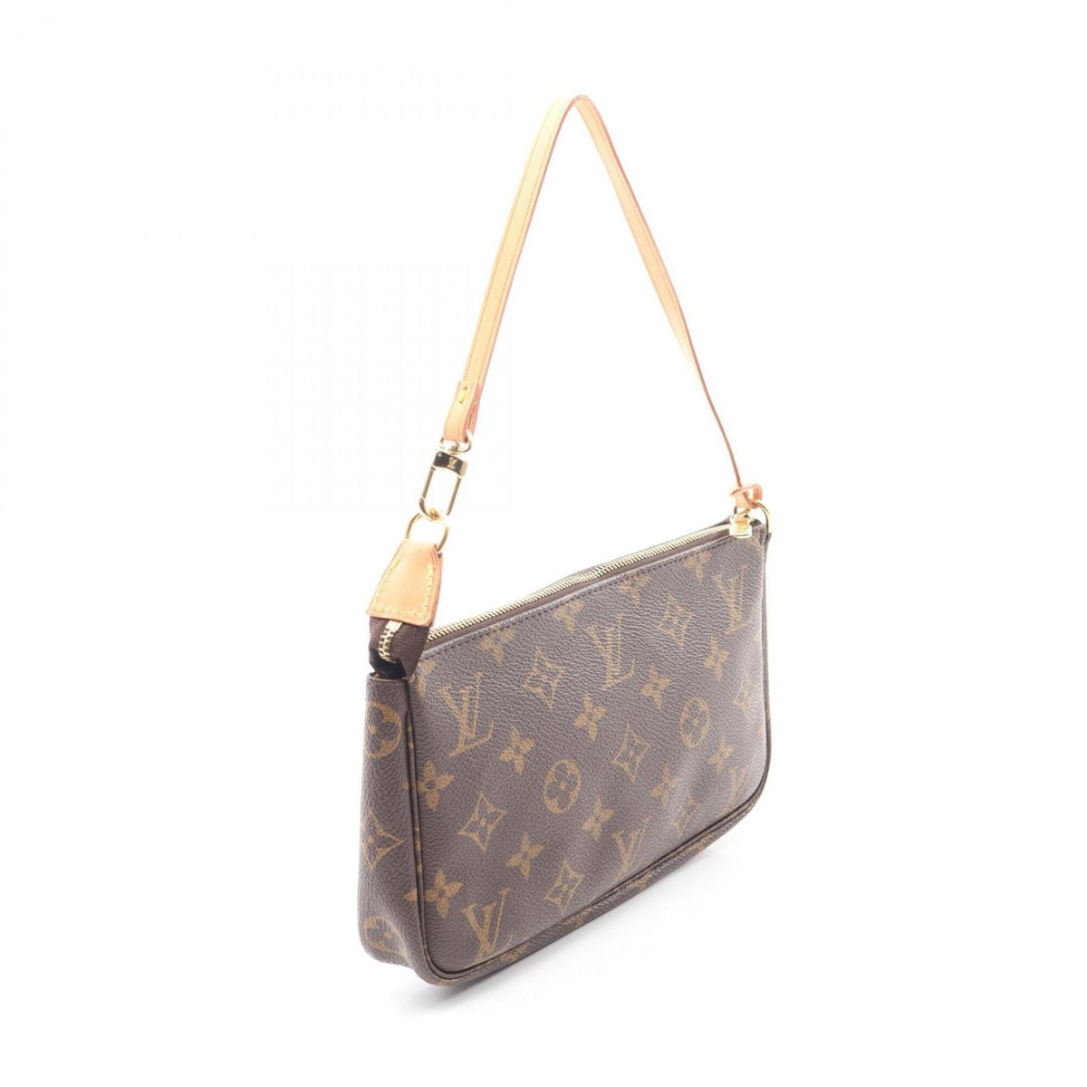 Louis Vuitton Brown Coated Canvas Pvc Leather Monogram Handbag (Pre-Owned)