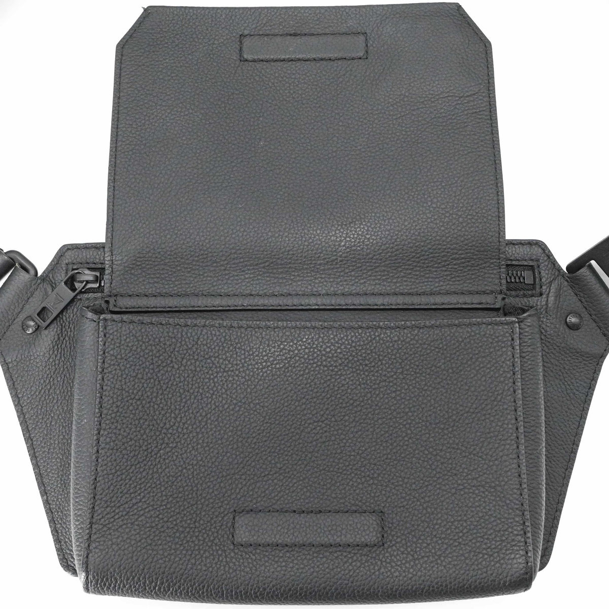 Louis Vuitton Black Noir Leather Shoulder Bag Sling Bag (Pre-Owned)