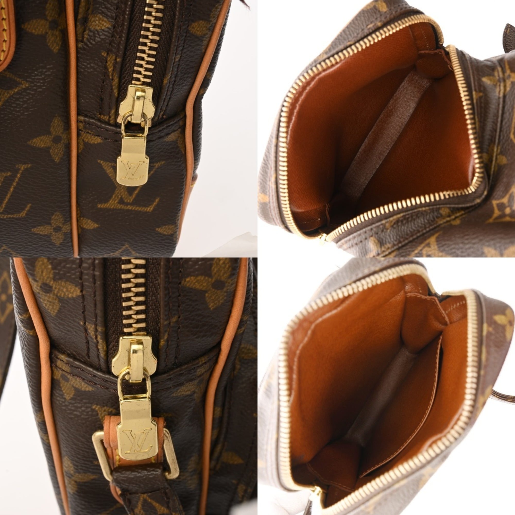 Louis Vuitton Brown Monogram Shoulder Bag (Pre-Owned)