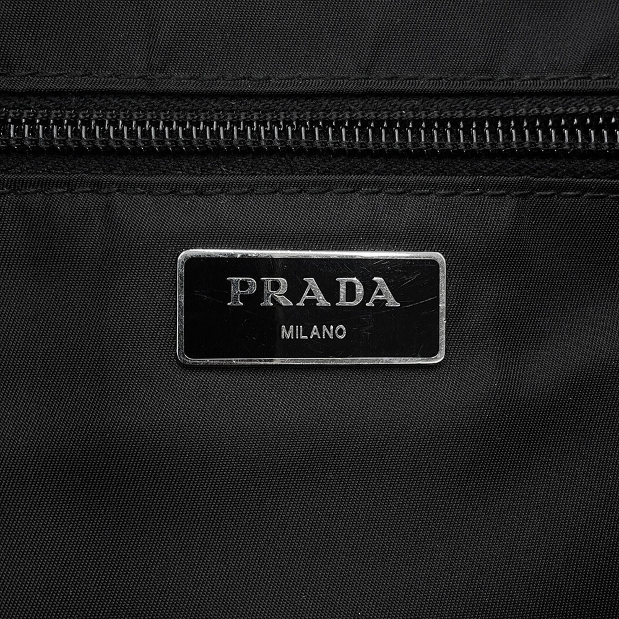 Prada Black Nylon Handbag (Pre-Owned)