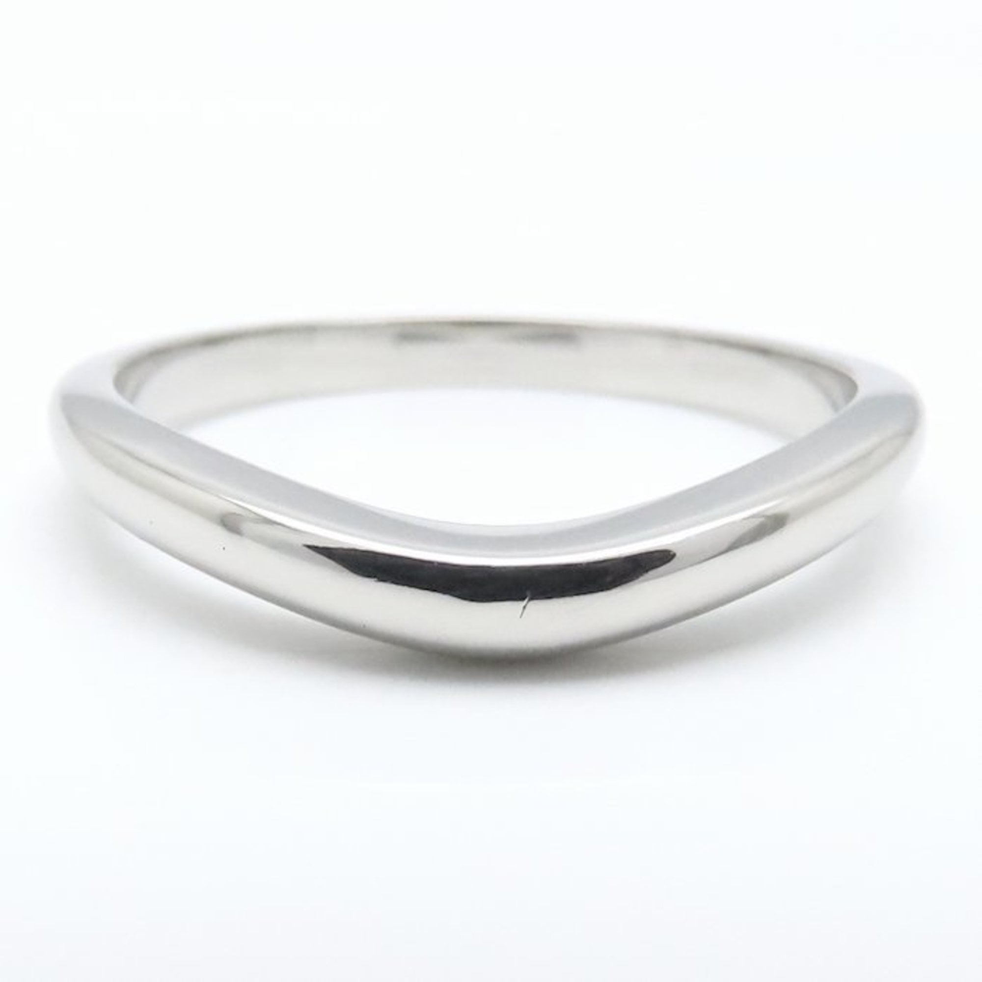 Bvlgari Platinum Platinum 950 Band Ring (Pre-Owned)