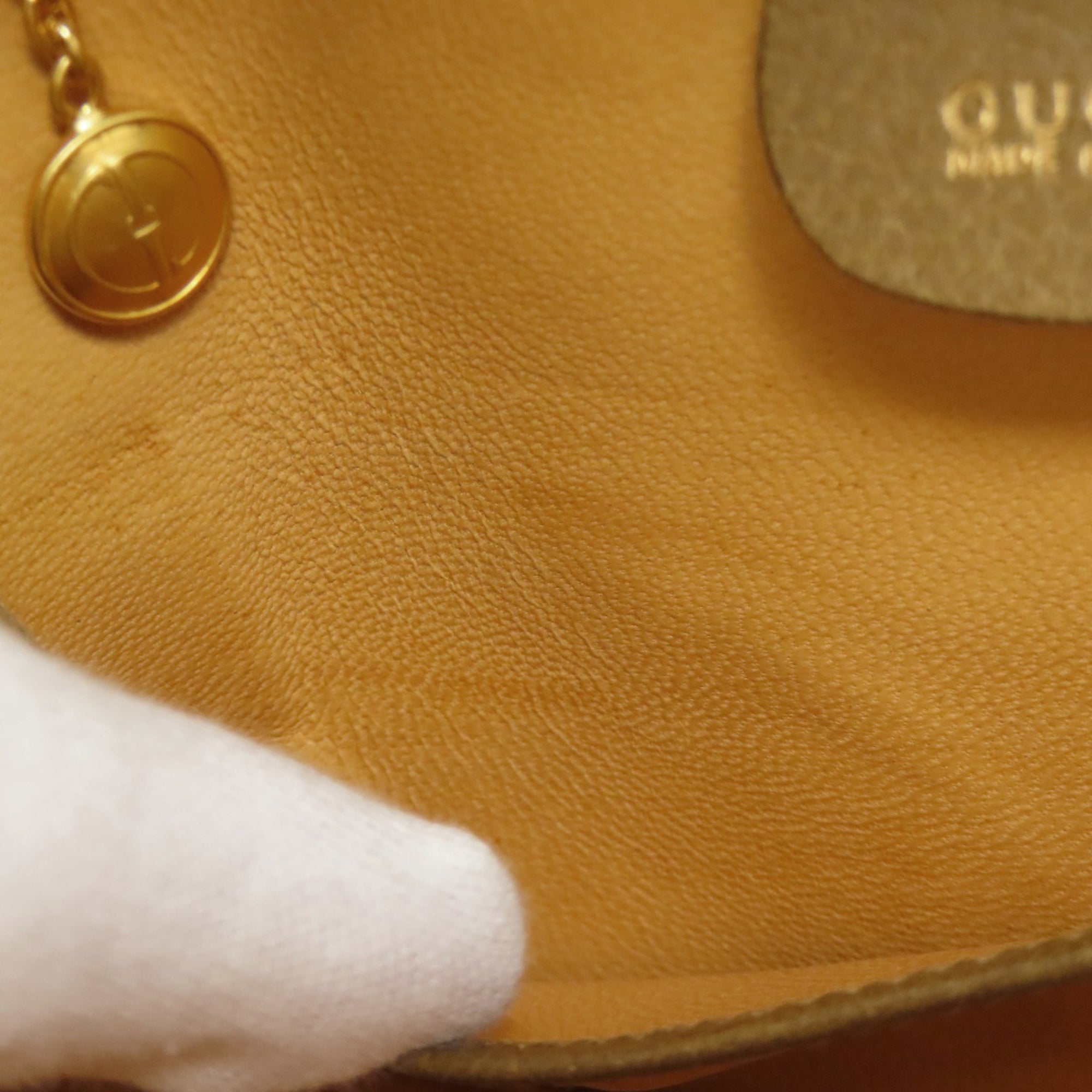 Gucci Brown Leather Handbag (Pre-Owned)