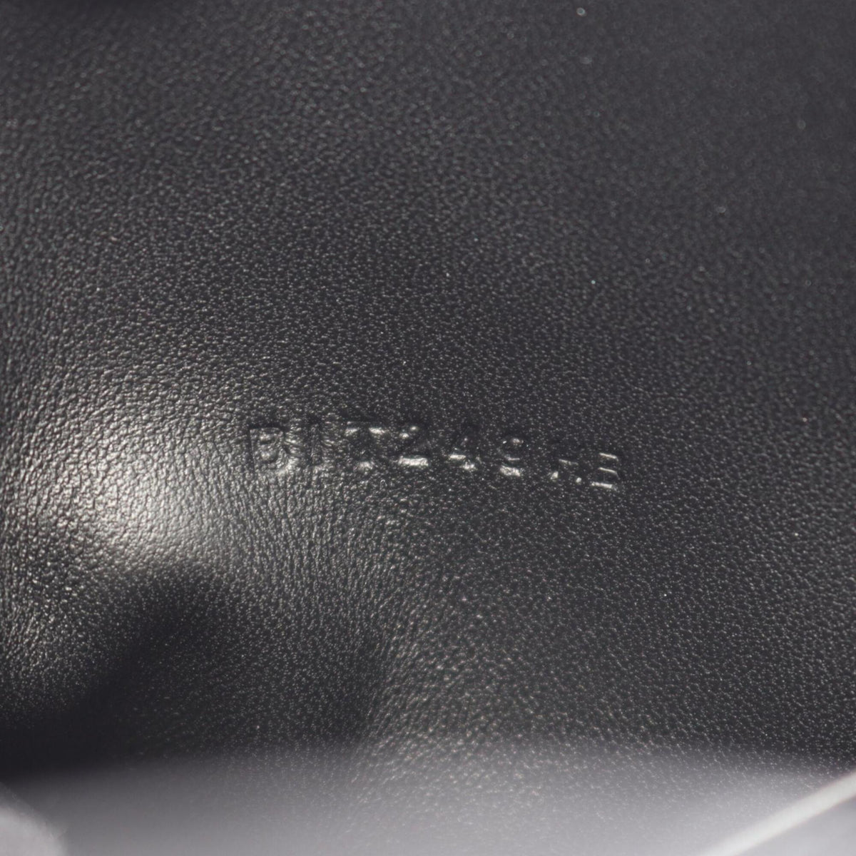 Hermes Black Chevre Leather Handbag (Pre-Owned)