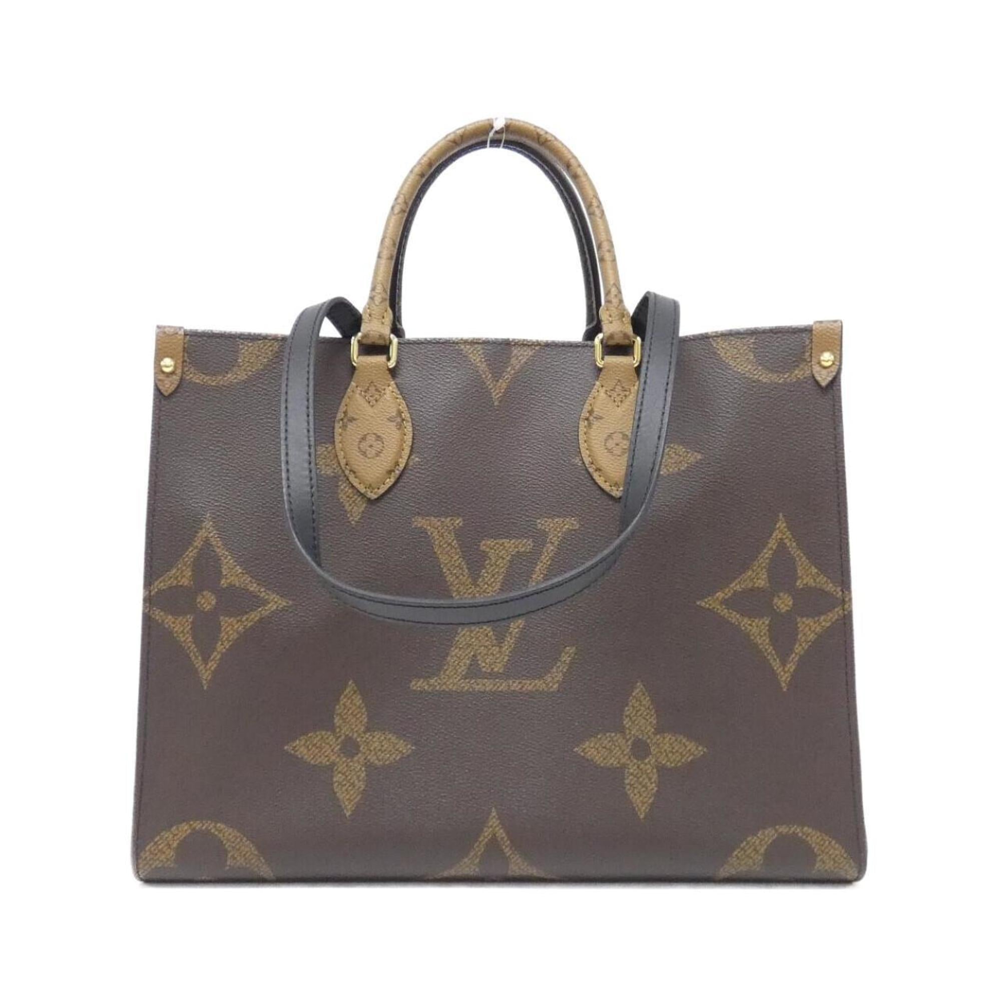 Louis Vuitton Marron Coated Canvas Handbag (Pre-Owned)