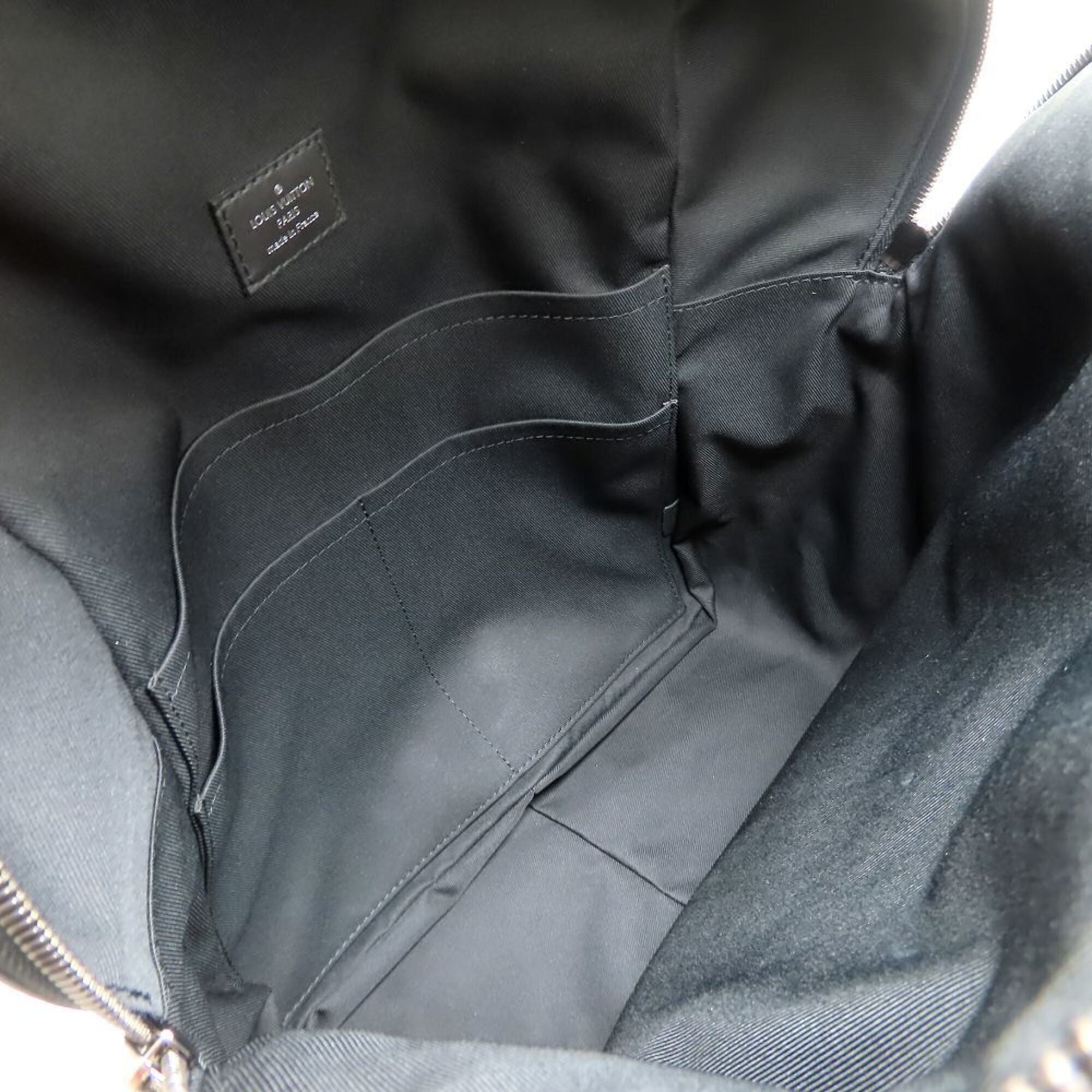 Louis Vuitton Black Monogram Eclipse Backpack (Pre-Owned)