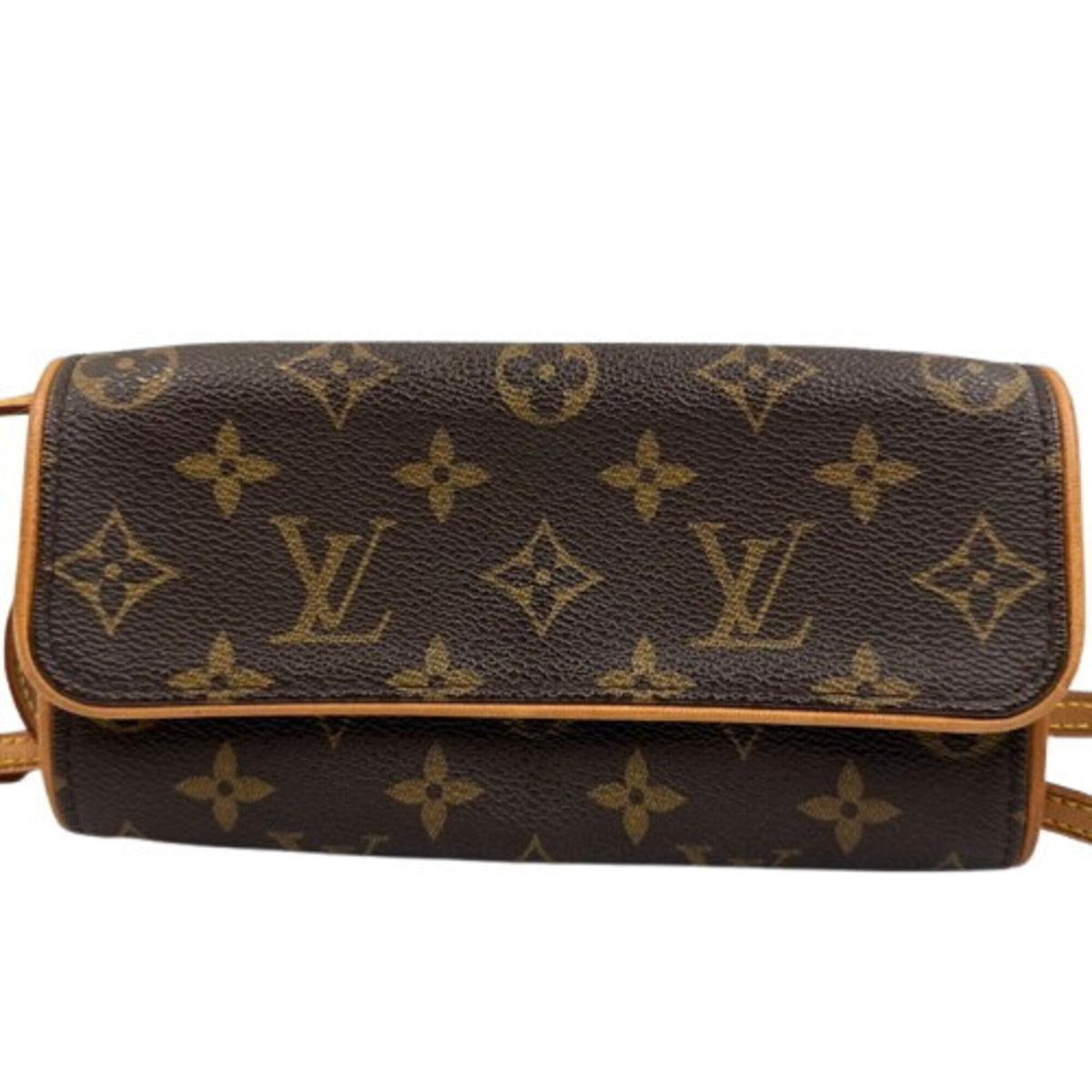 Louis Vuitton Monogram Brown Pvc Pochette Shoulder Bag (Pre-Owned)