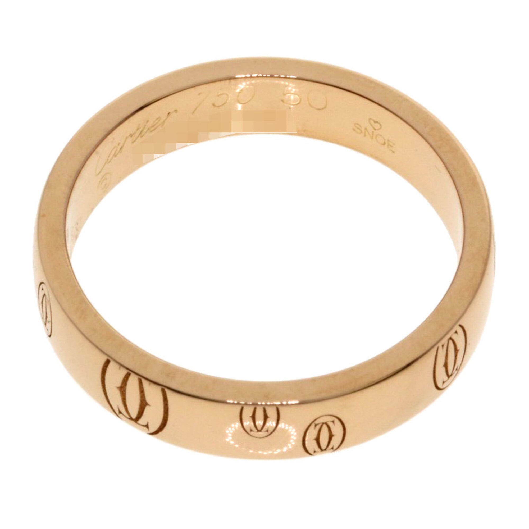 Cartier Happy Birthday Pink Gold (18K) Band Ring (Pre-Owned)
