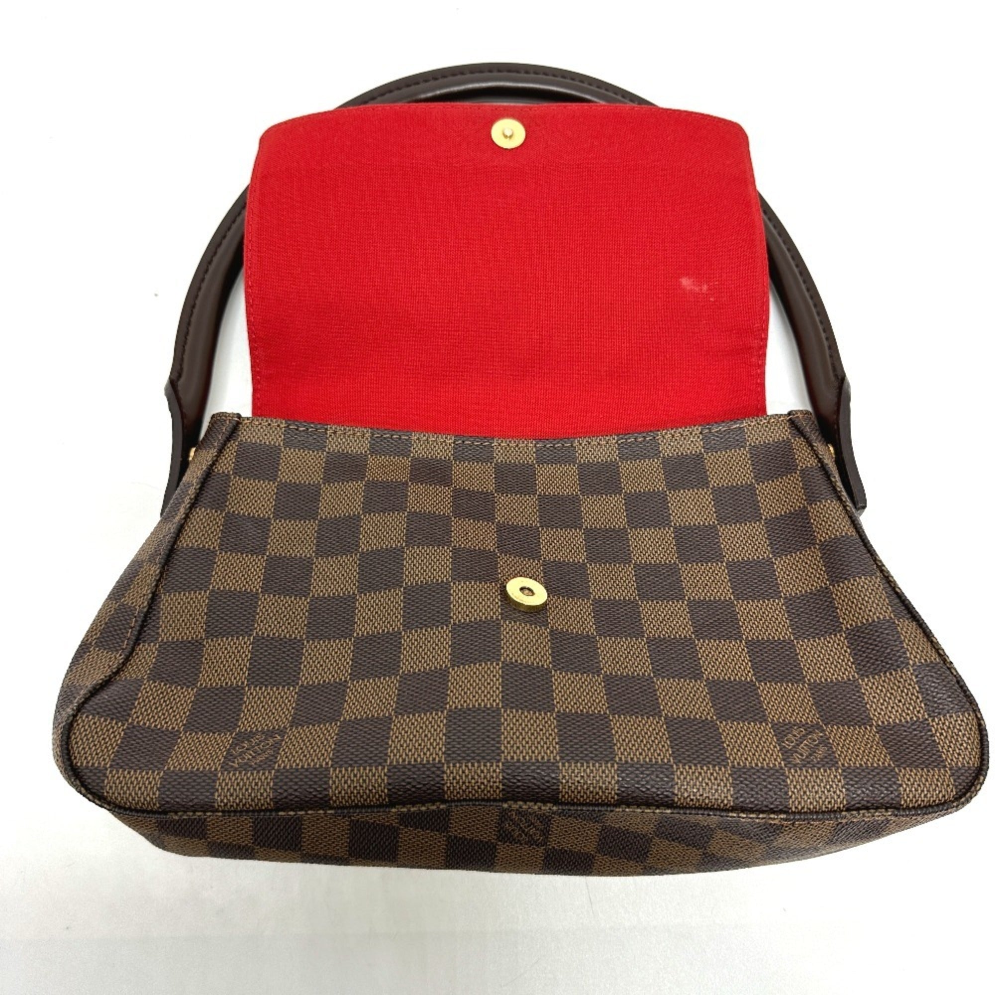 Louis Vuitton Damier Brown Ebene Damier Canvas Shoulder Bag Tote Bag (Pre-Owned)