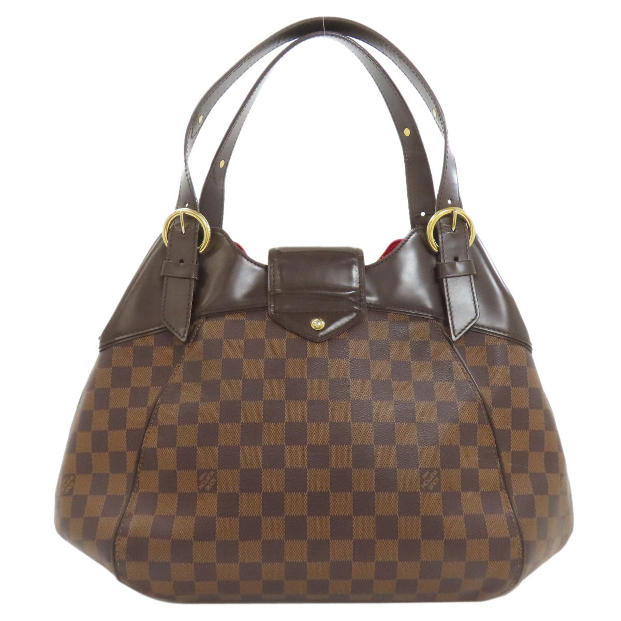 Louis Vuitton Damier Damier Canvas Ebene Damier Canvas Tote Bag (Pre-Owned)