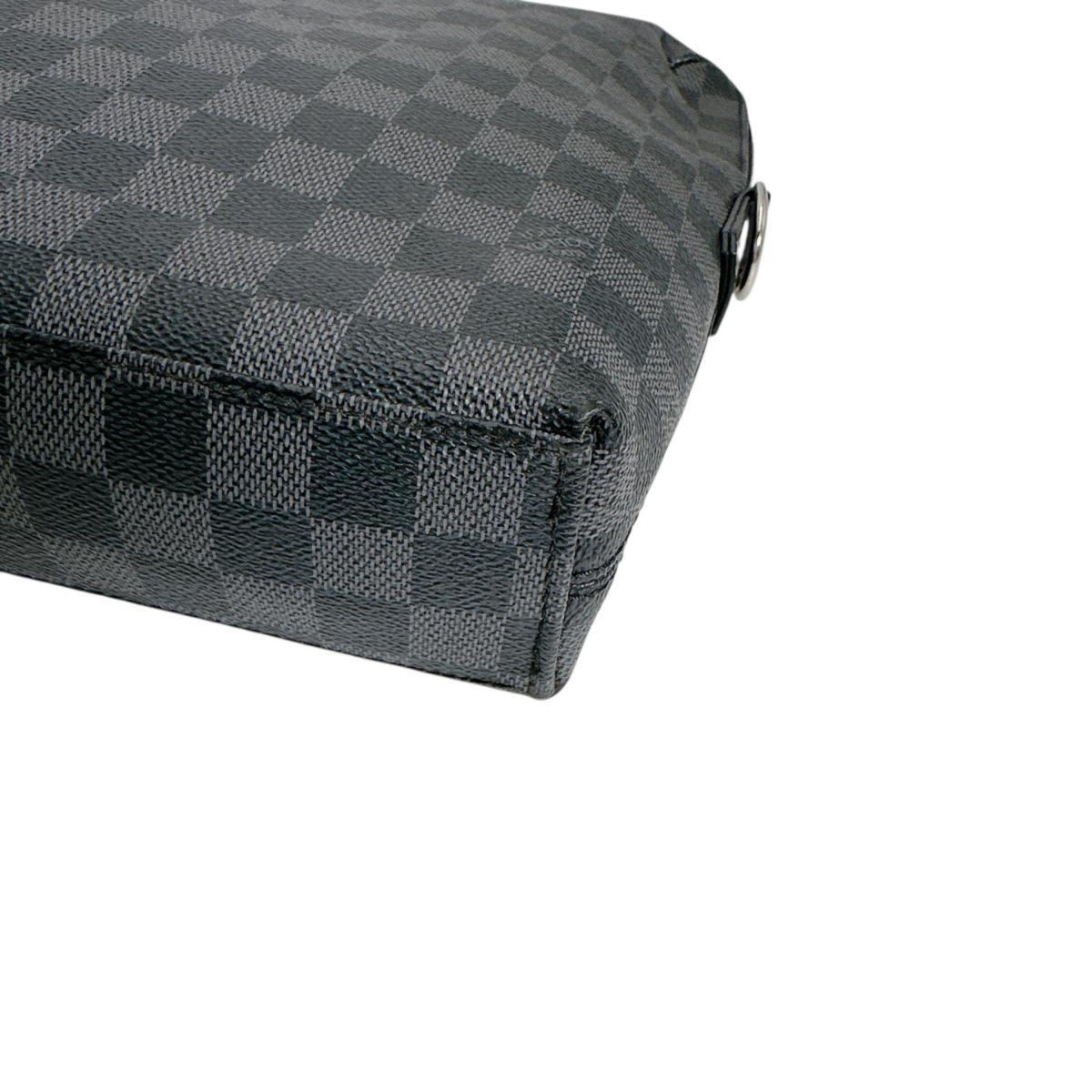 Louis Vuitton Black Damier Graphite Briefcase (Pre-Owned)