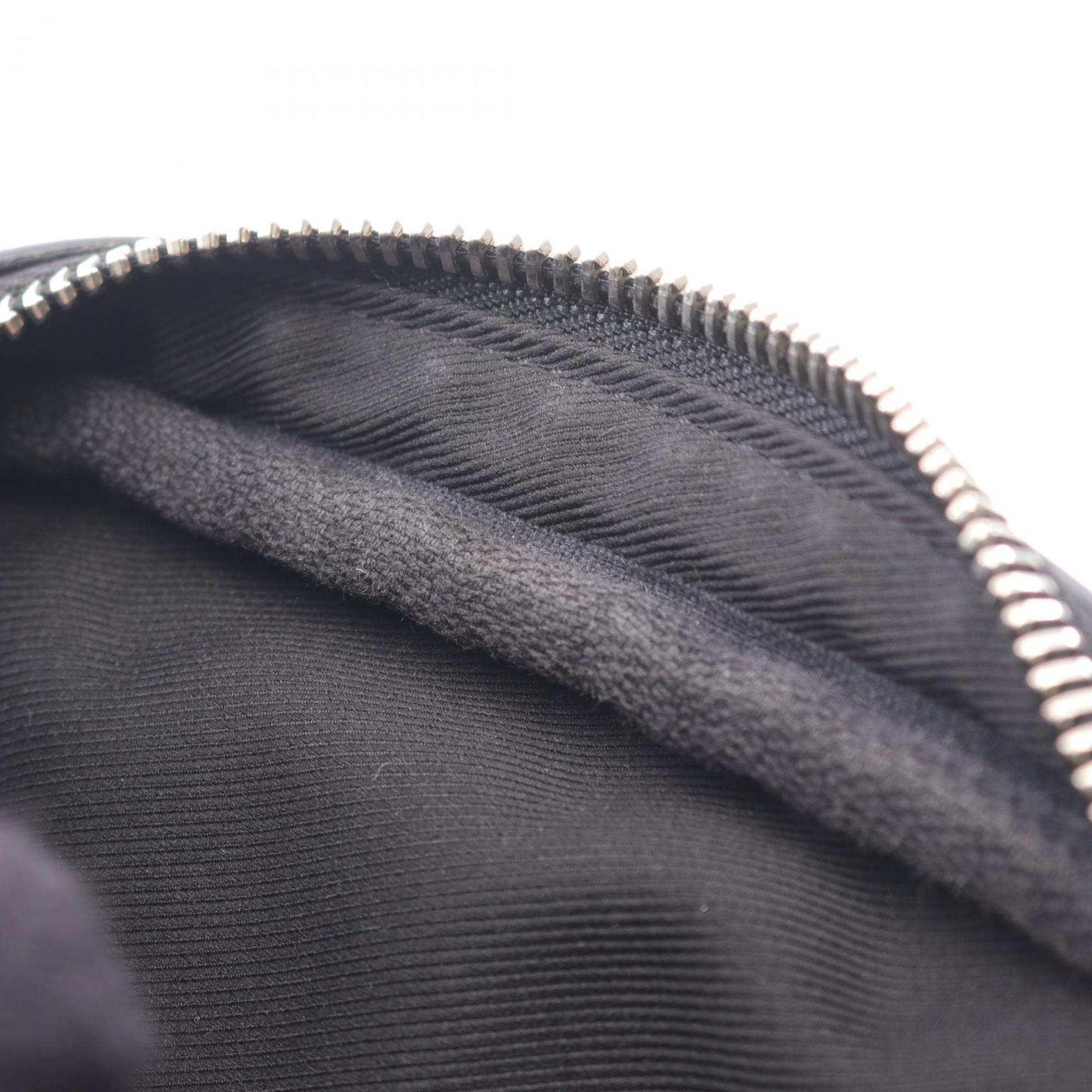 Louis Vuitton Black Coated Canvas Leather Fanny Pack Pochette (Pre-Owned)