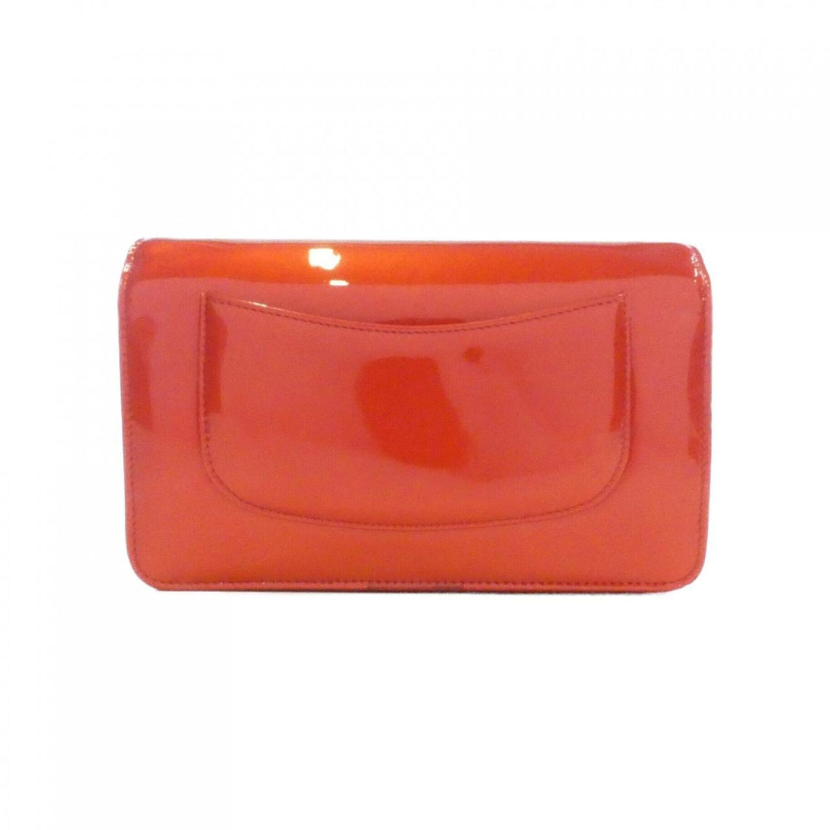 Chanel Red Color Chain/Shoulder Wallet (Pre-Owned)