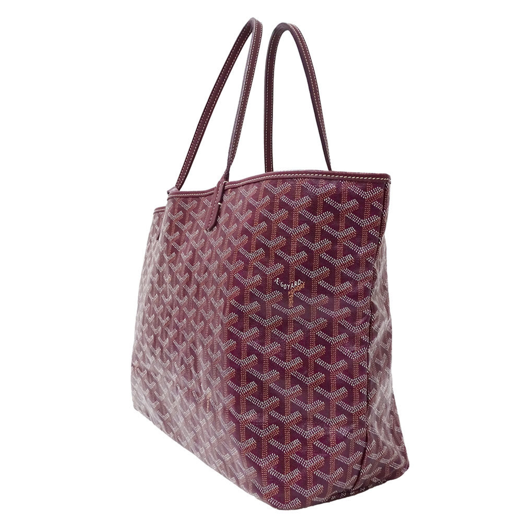 Goyard Bordeaux Coated Canvas Handbag Pouch Tote Bag (Pre-Owned)
