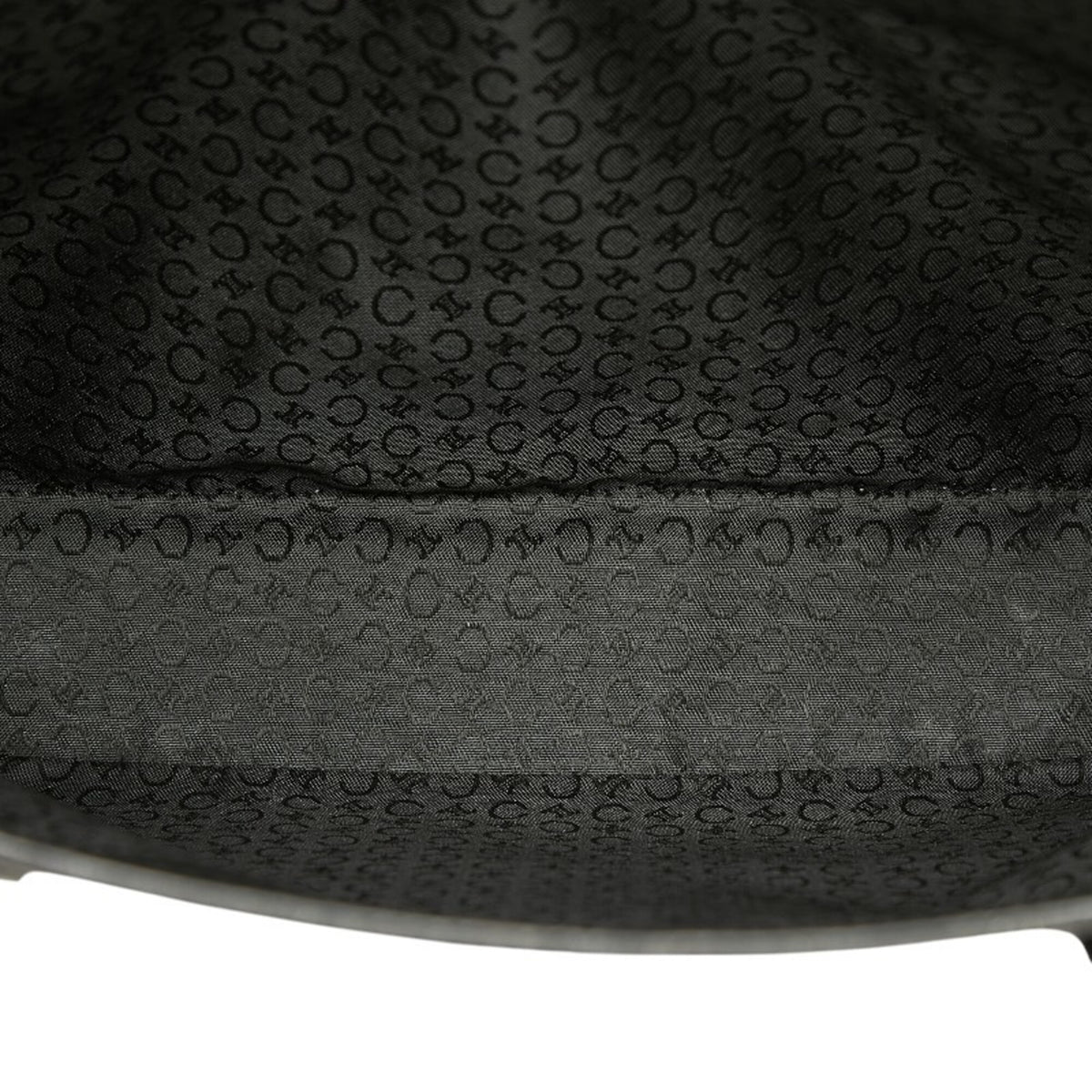 Celine Black Canvas Leather Shoulder Bag Tote Bag (Pre-Owned)