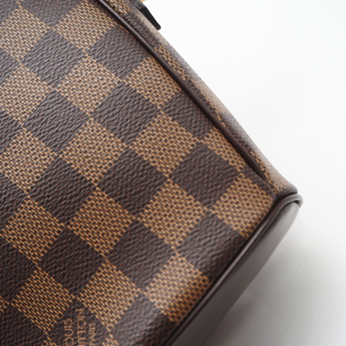 Louis Vuitton Beige Brown Damier Canvas Damier Canvas Shoulder Bag (Pre-Owned)
