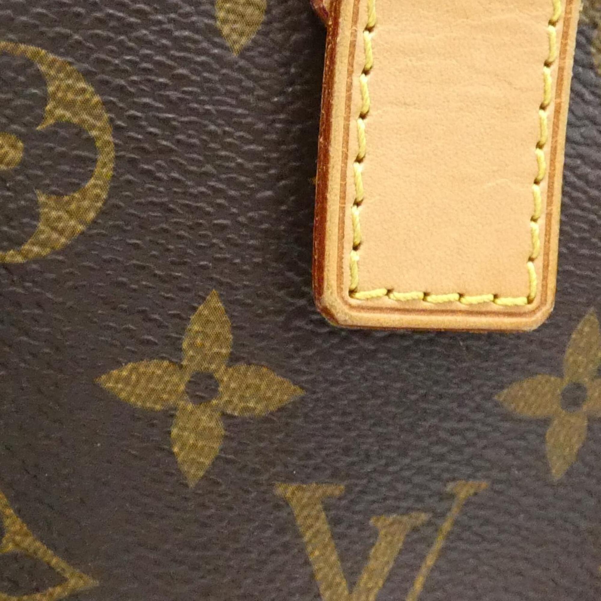 Louis Vuitton Brown Coated Canvas Backpack (Pre-Owned)