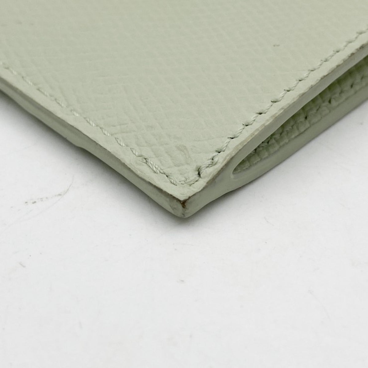Celine Green Light Green Leather Coin Purse/Coin Case (Pre-Owned)