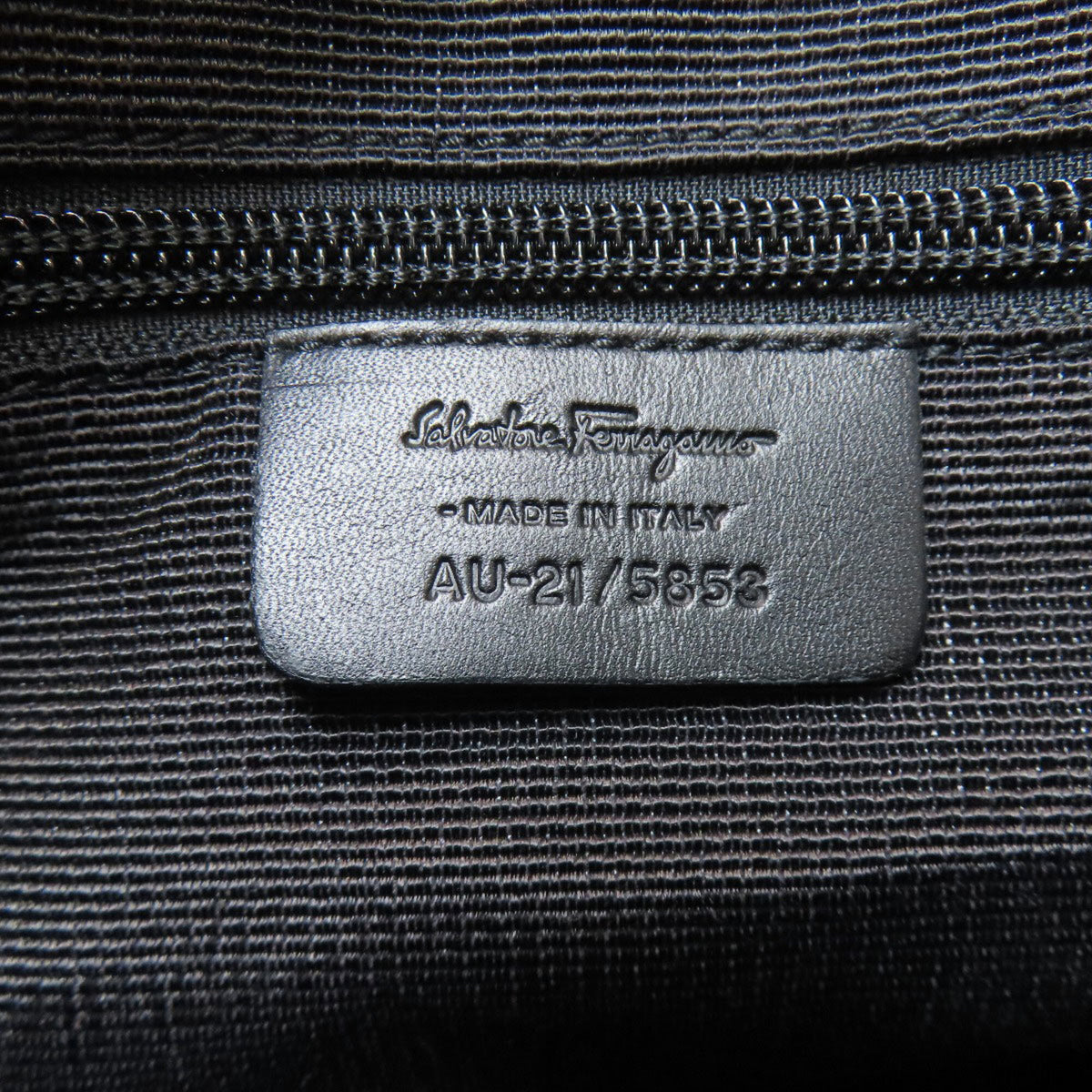 Salvatore Ferragamo Black Canvas Boston Bag (Pre-Owned)