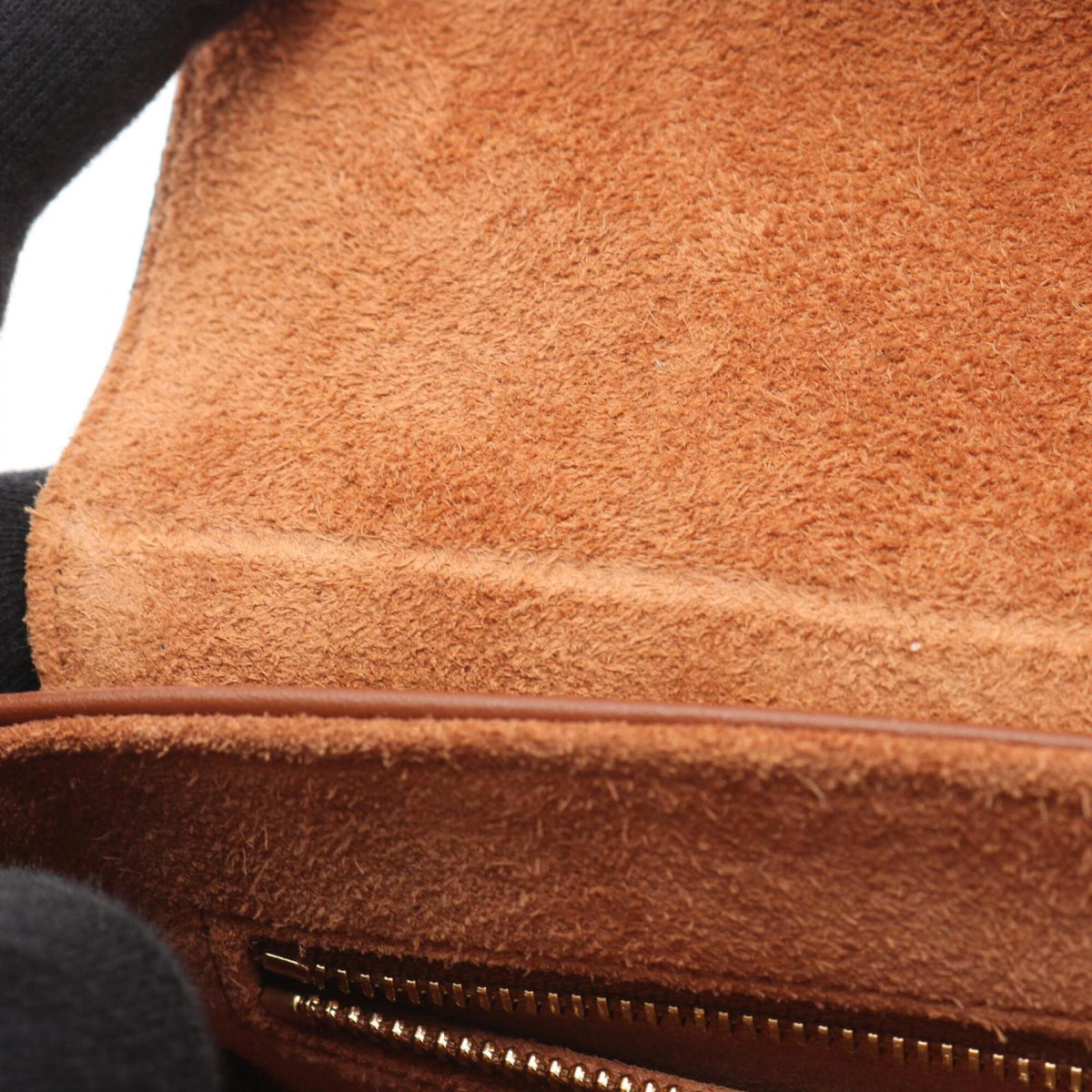 Celine Brown Leather Handbag Shoulder Bag (Pre-Owned)