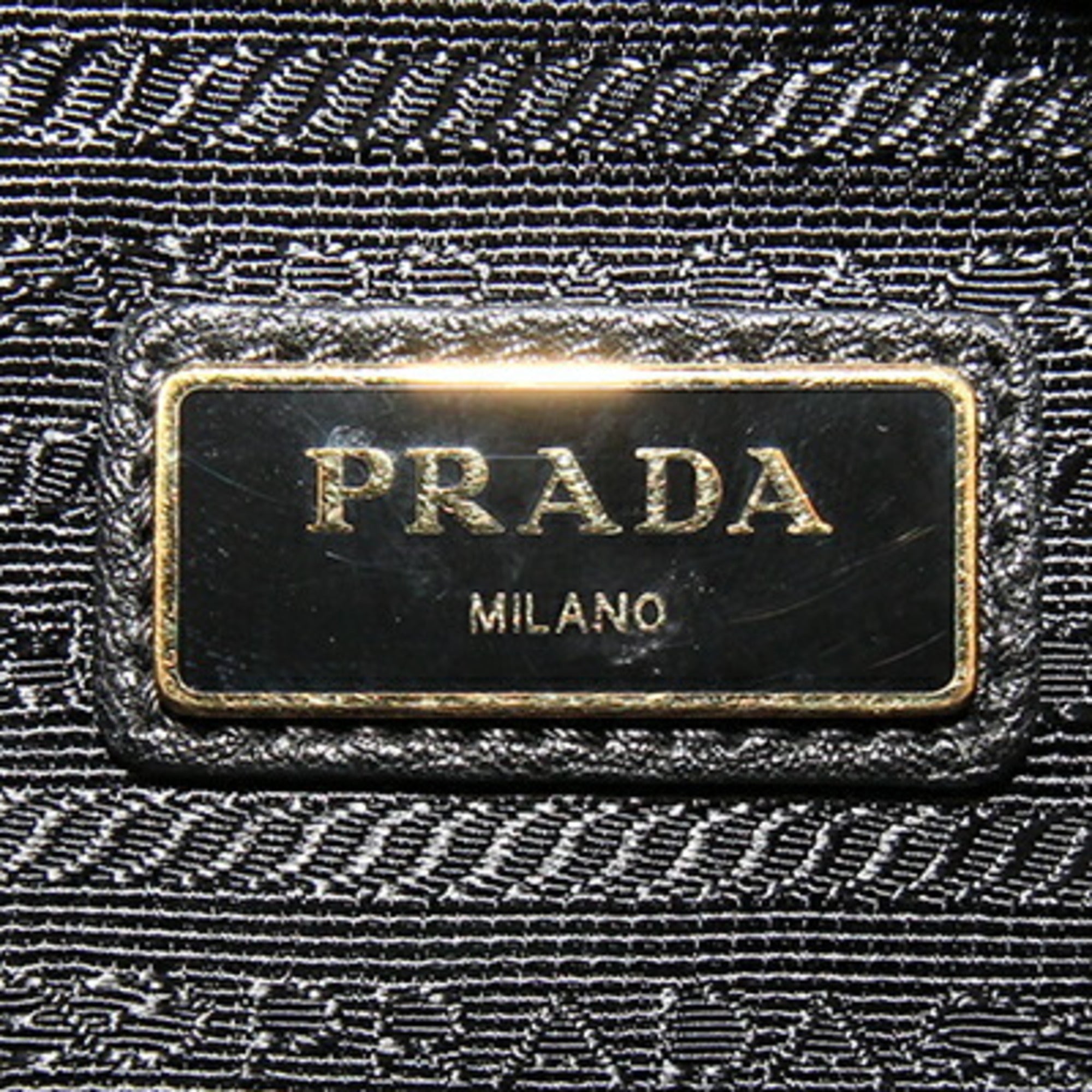 Prada Black Nero Leather Backpack (Pre-Owned)
