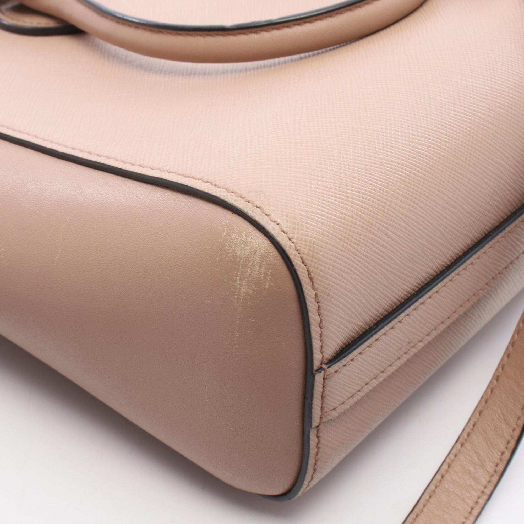 Prada Pink Leather Handbag (Pre-Owned)