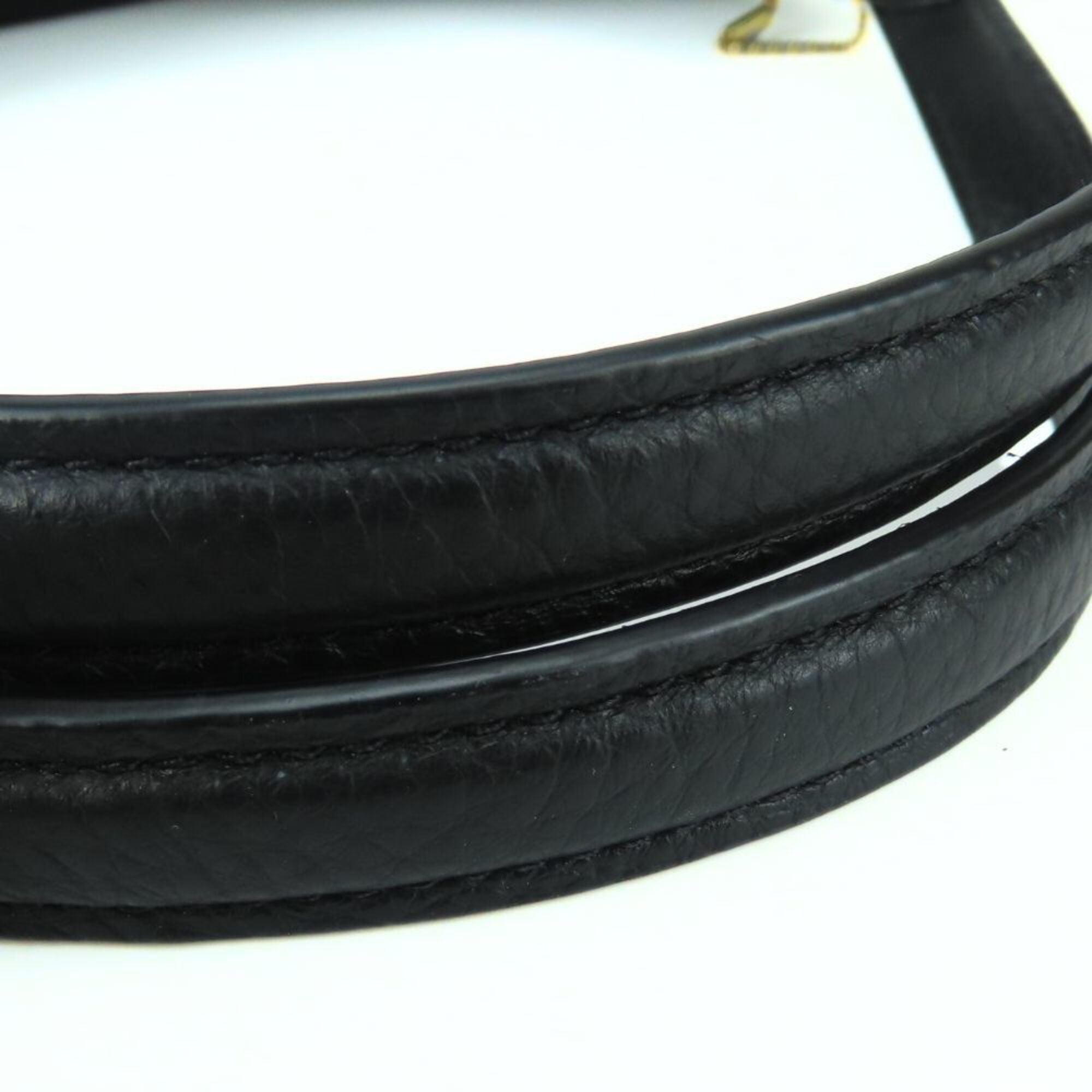Coach Black Leather Tote Bag (Pre-Owned)