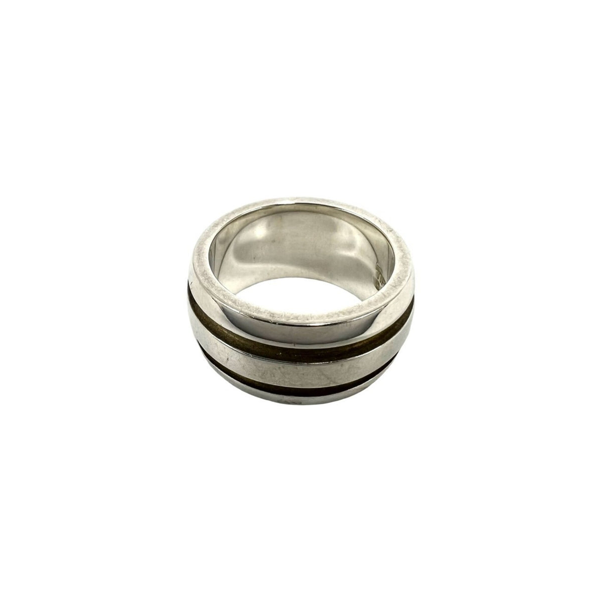 Tiffany Silver Silver 925 Band Ring (Pre-Owned)