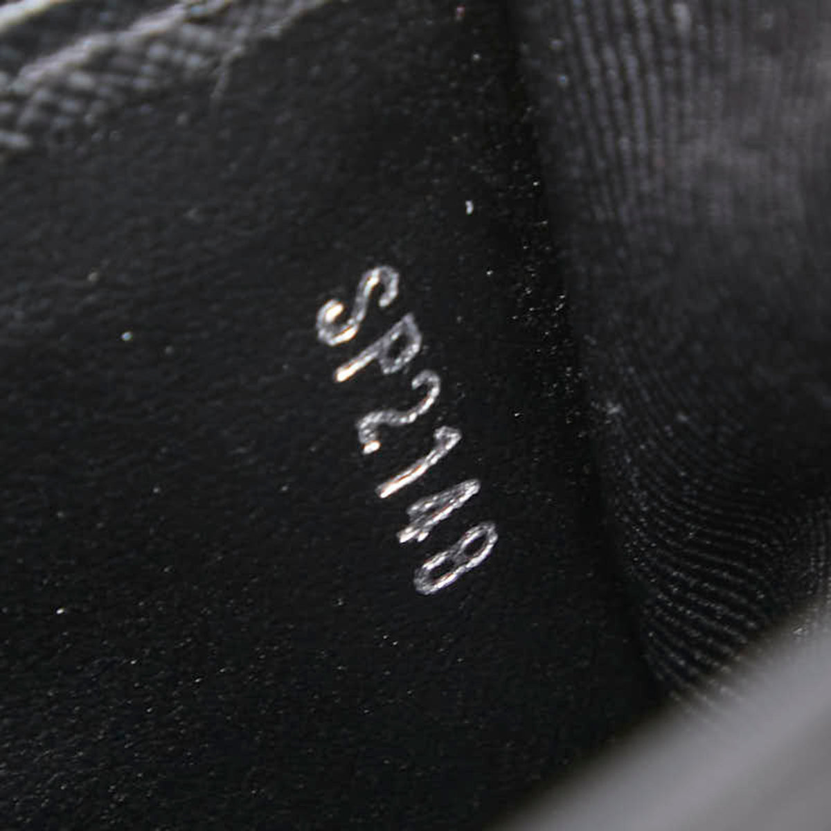 Louis Vuitton Black Pvc Leather Pochette (Pre-Owned)