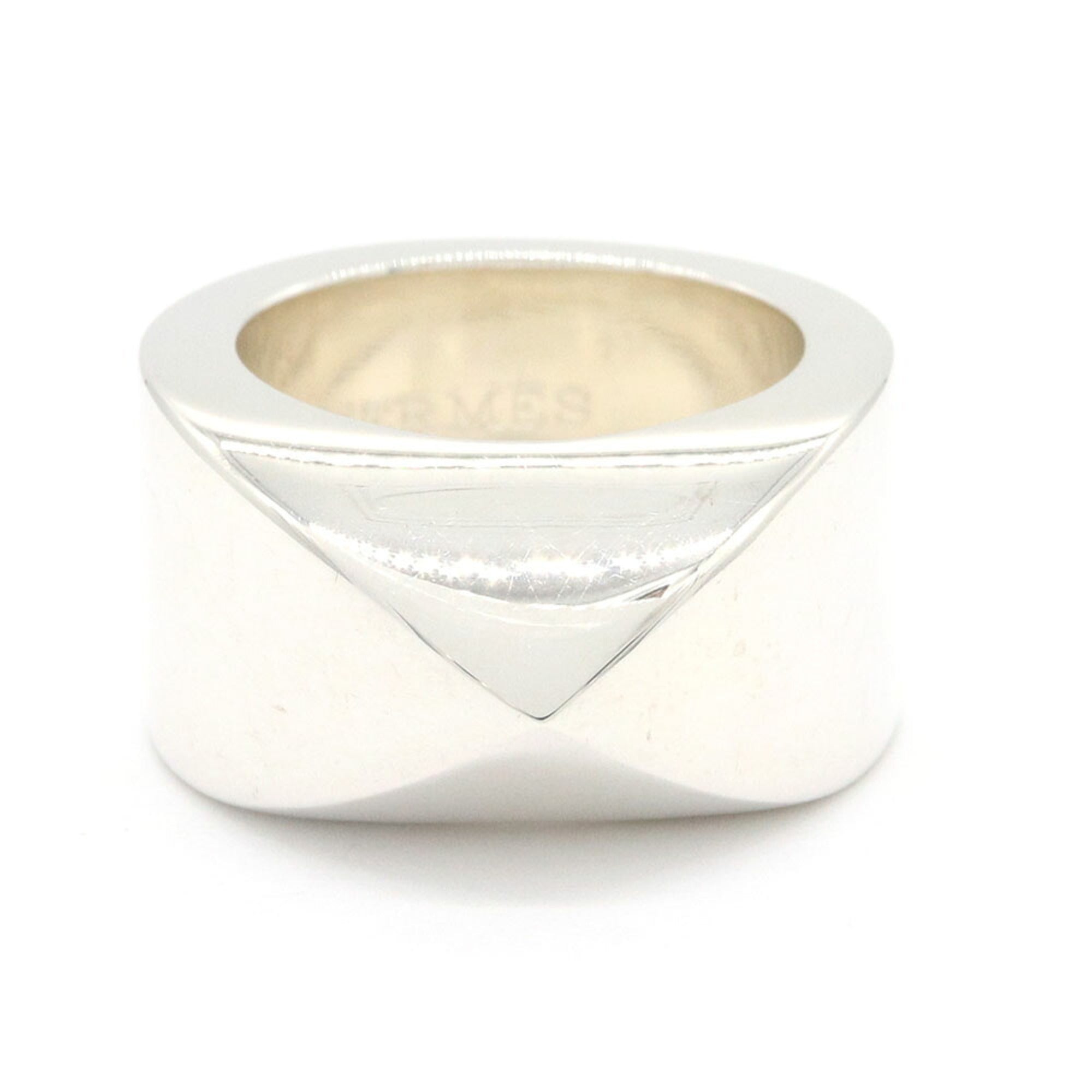Hermes Medor Sterling Silver 925 Band Ring (Pre-Owned)