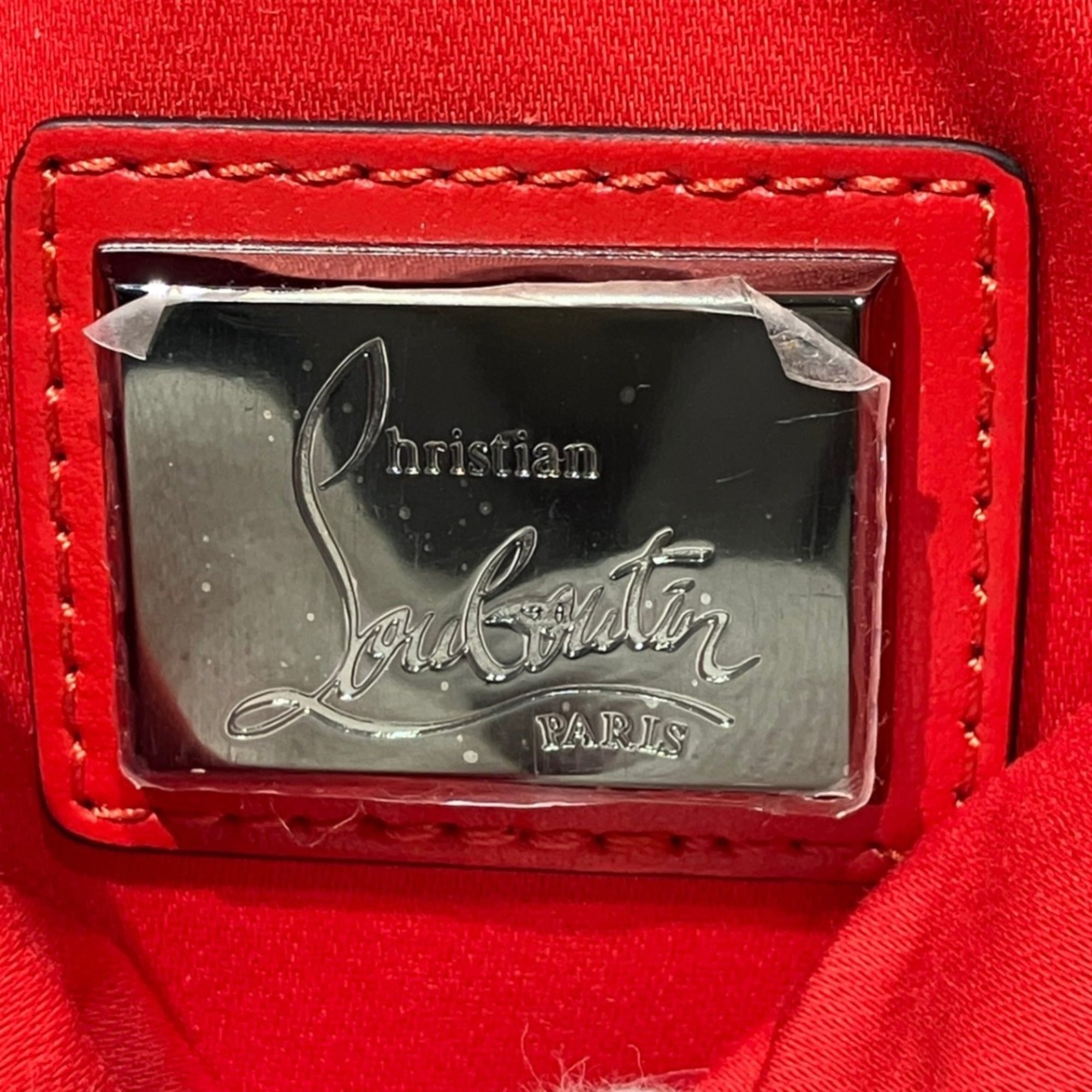 Christian Louboutin Black Leather Shoulder Bag (Pre-Owned)