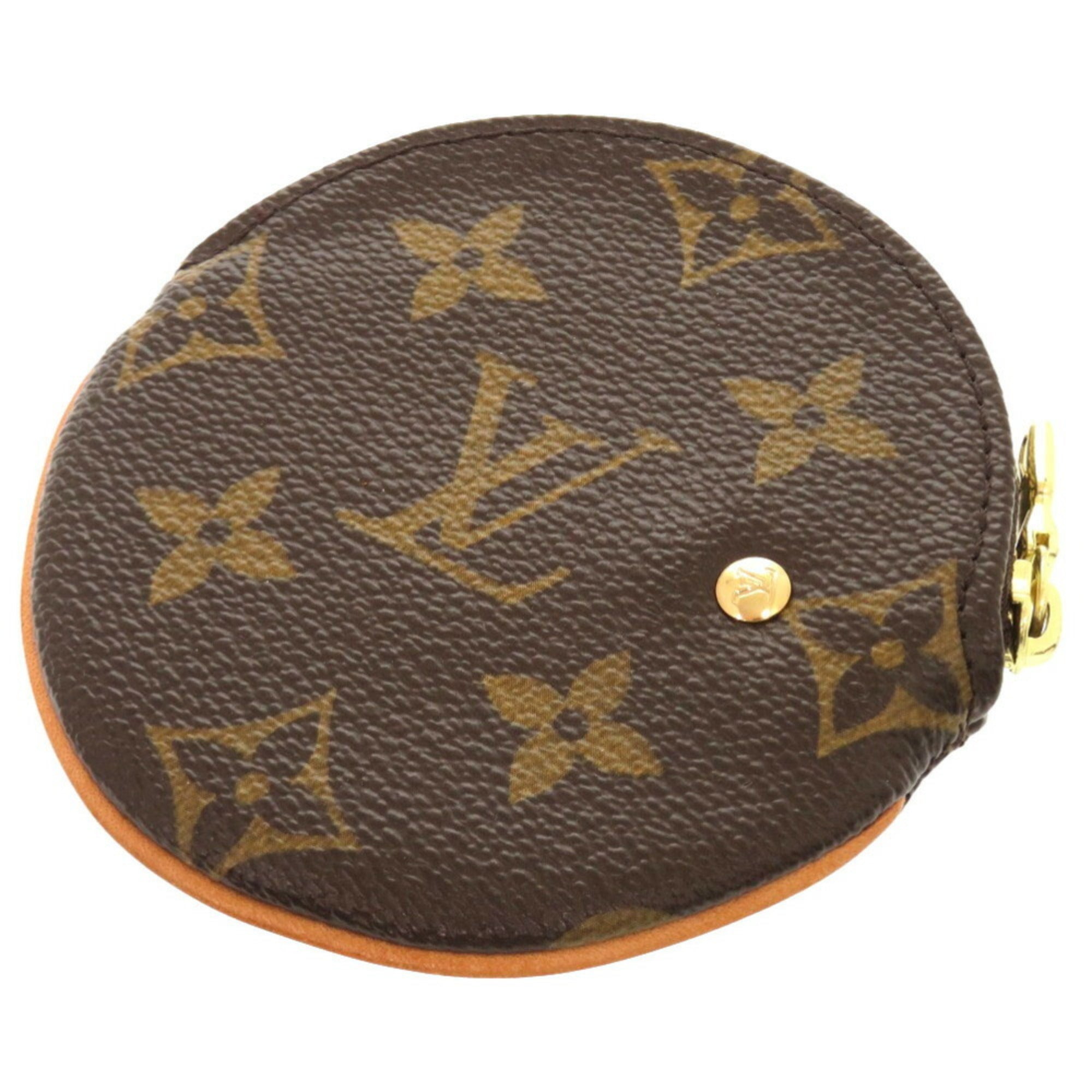 Louis Vuitton Brown Monogram Coin Purse/Coin Case (Pre-Owned)
