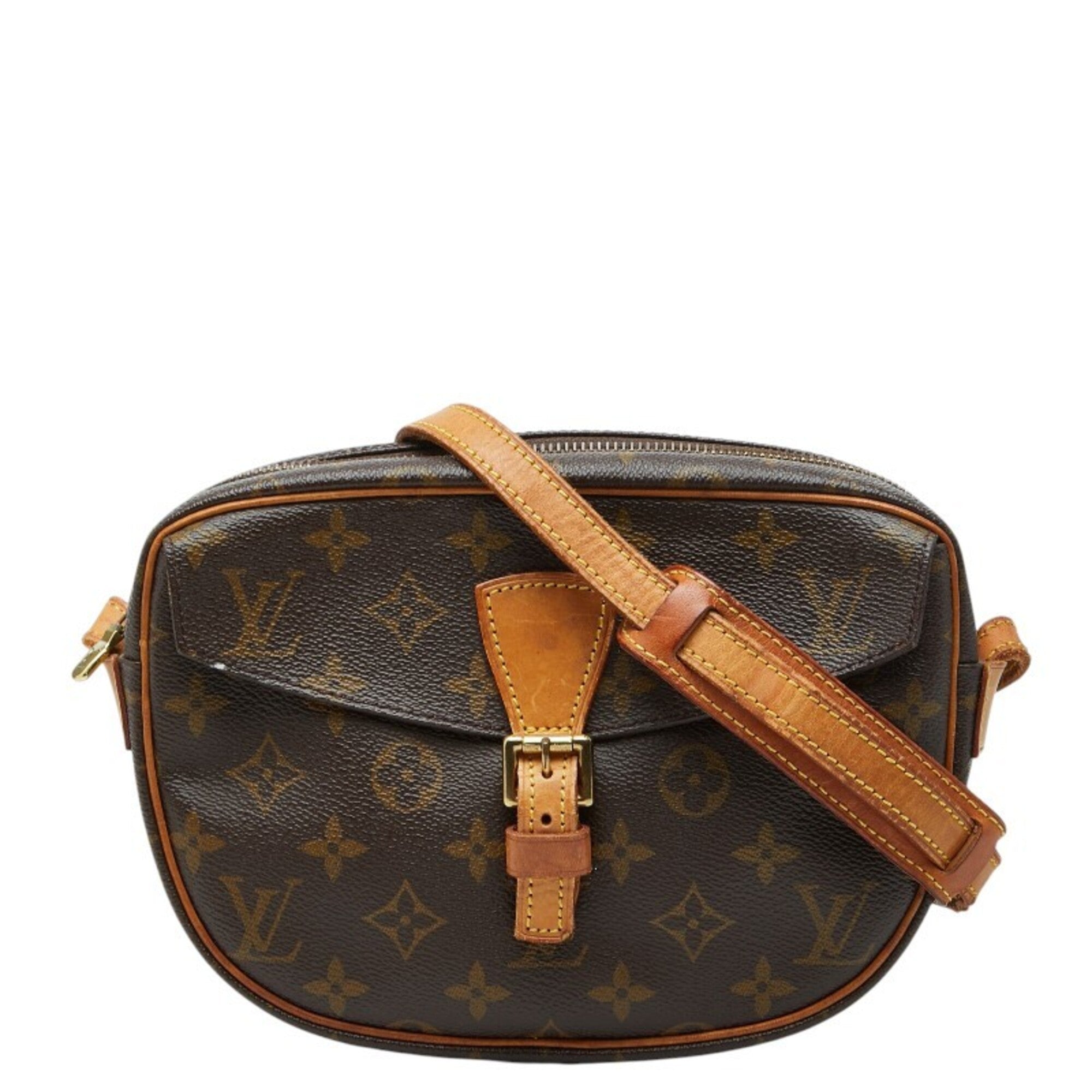 Louis Vuitton Brown Pvc Leather Shoulder Bag (Pre-Owned)