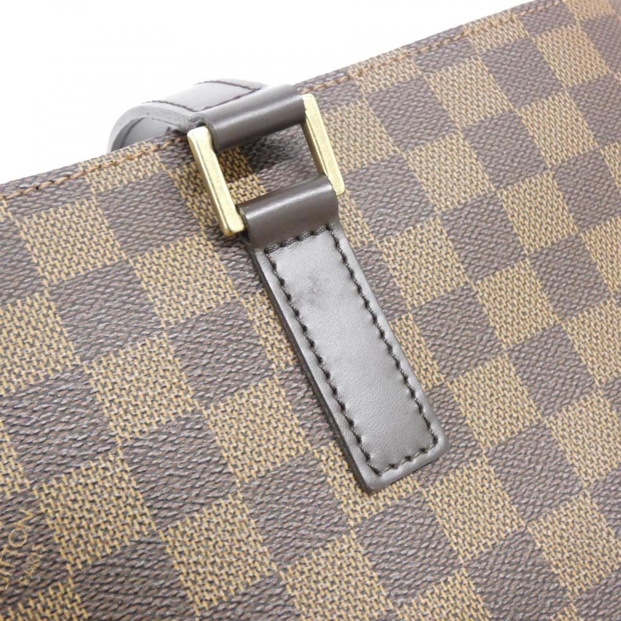 Louis Vuitton Damier Canvas Ebene Coated Canvas Handbag (Pre-Owned)