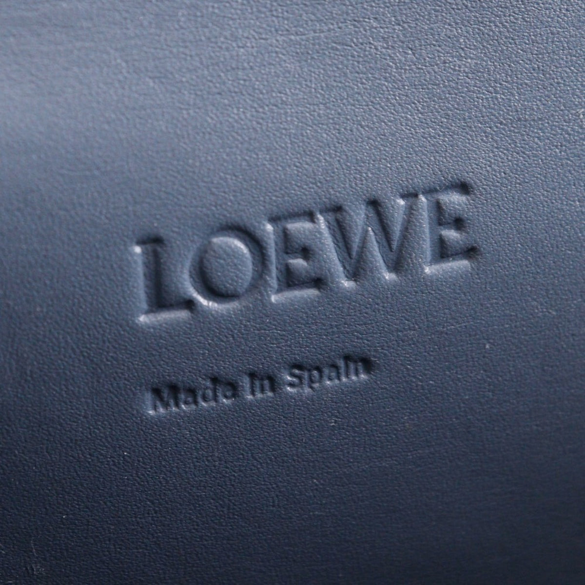 Loewe Light Blue Stone Blue Leather Shoulder Bag (Pre-Owned)