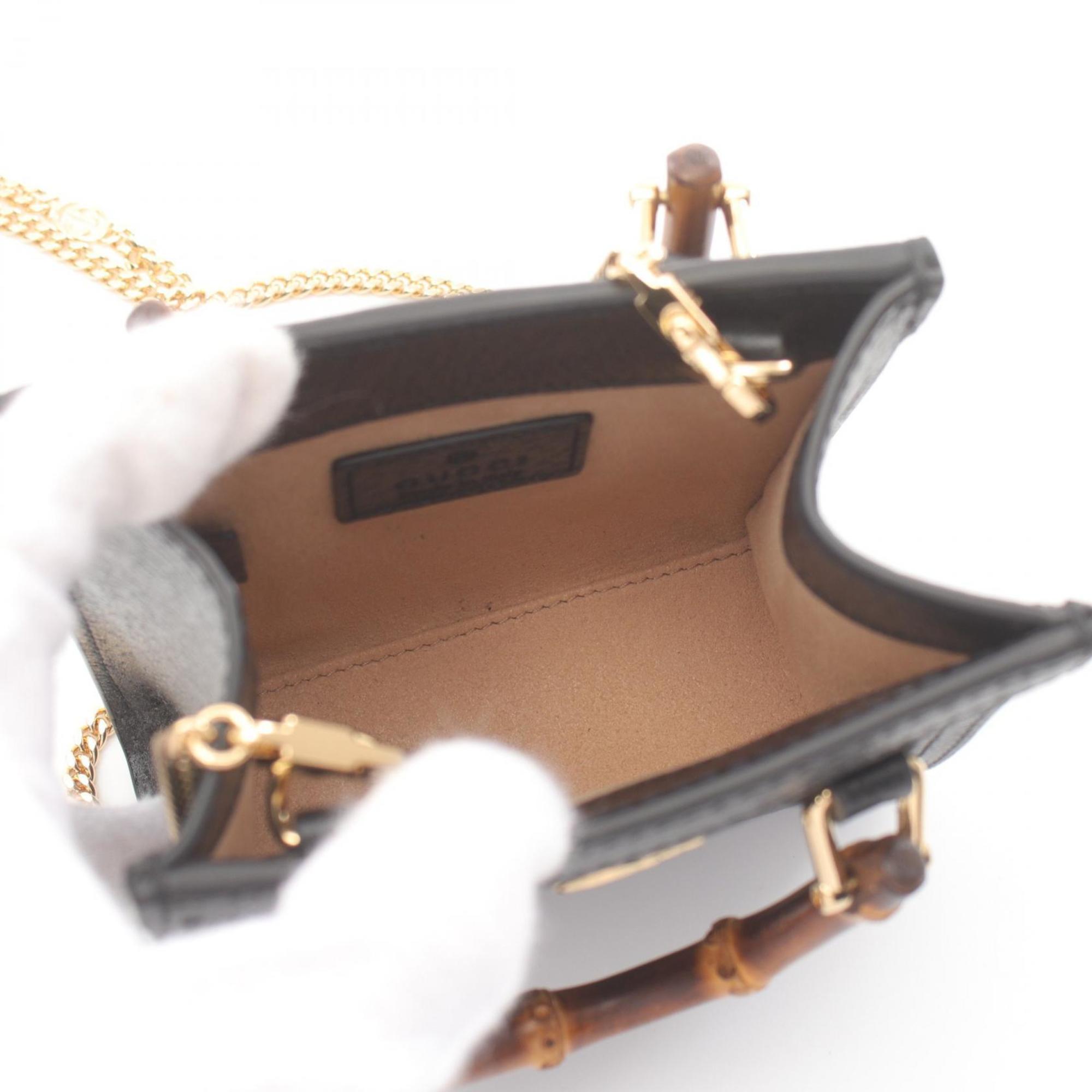 Gucci Black Leather Handbag