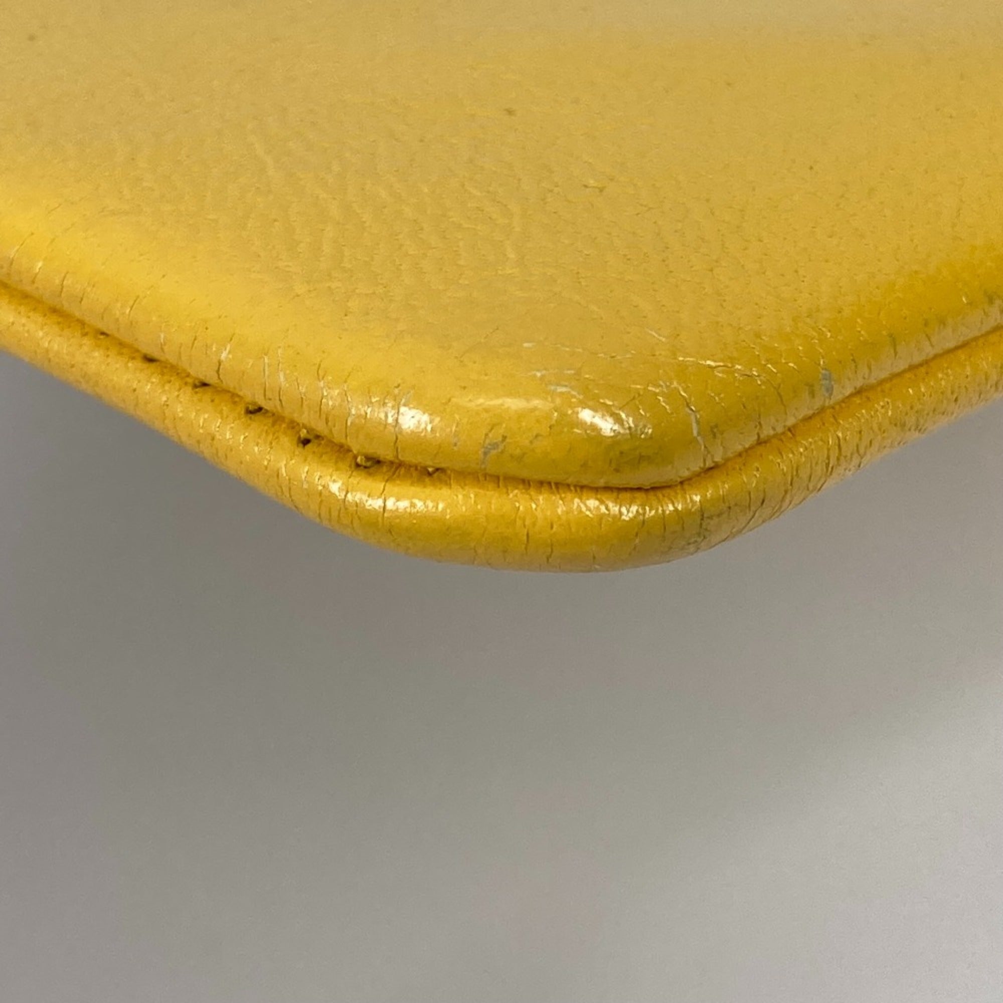 Celine White Leather Clutch Bag (Pre-Owned)